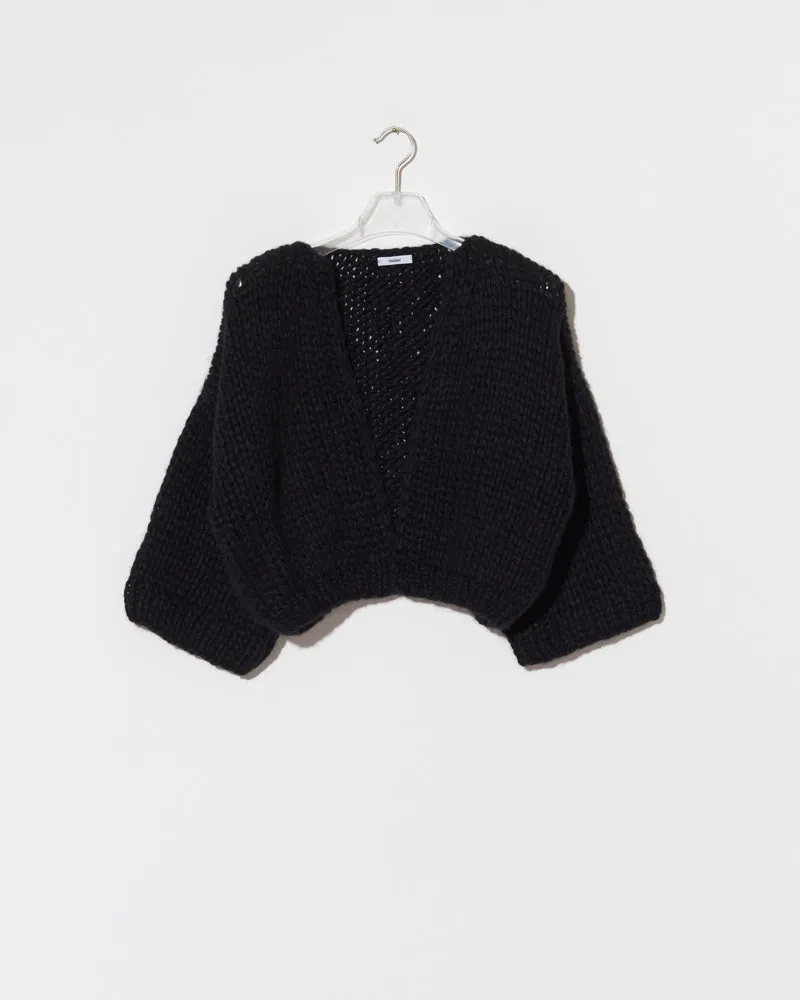 Alpaca Short Sleeve Cardigan sold by Maiami product image thumbnail 3