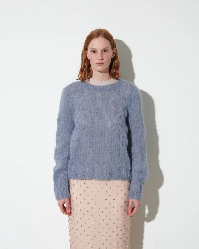 Shaggy Alpaca Slim Pullover sold by Maiami