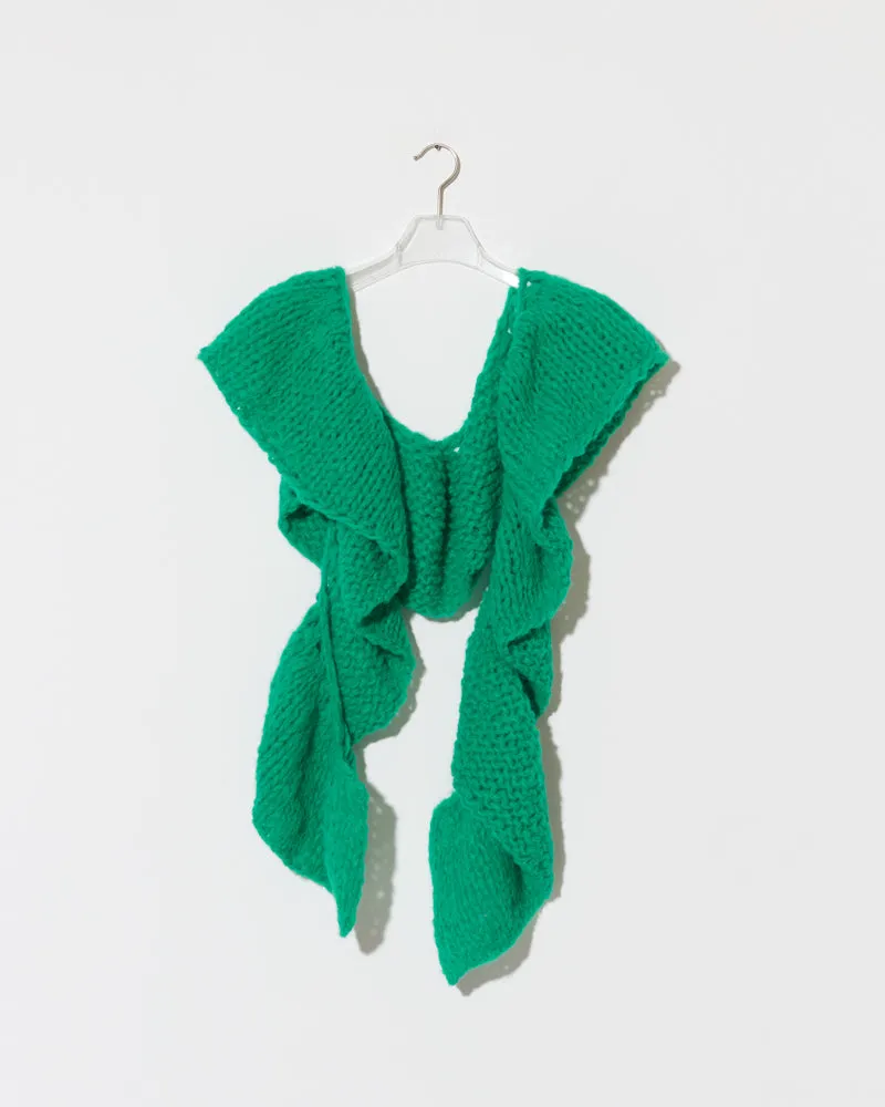 Fleecy Alpaca Ruffle Scarf sold by Maiami product image thumbnail 3