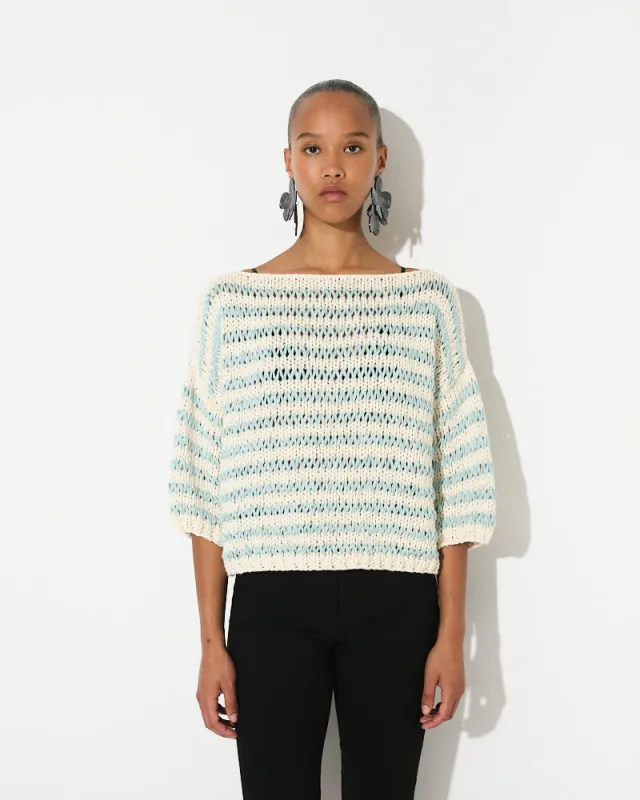 Sale | Cotton Dropstitch Pullover made by Maiami