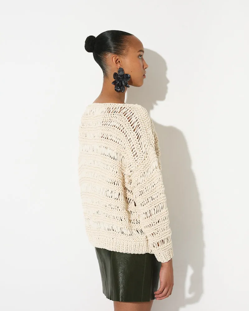 Sale | Cotton Fringed Oversized Pullover sold by Maiami product image thumbnail 4