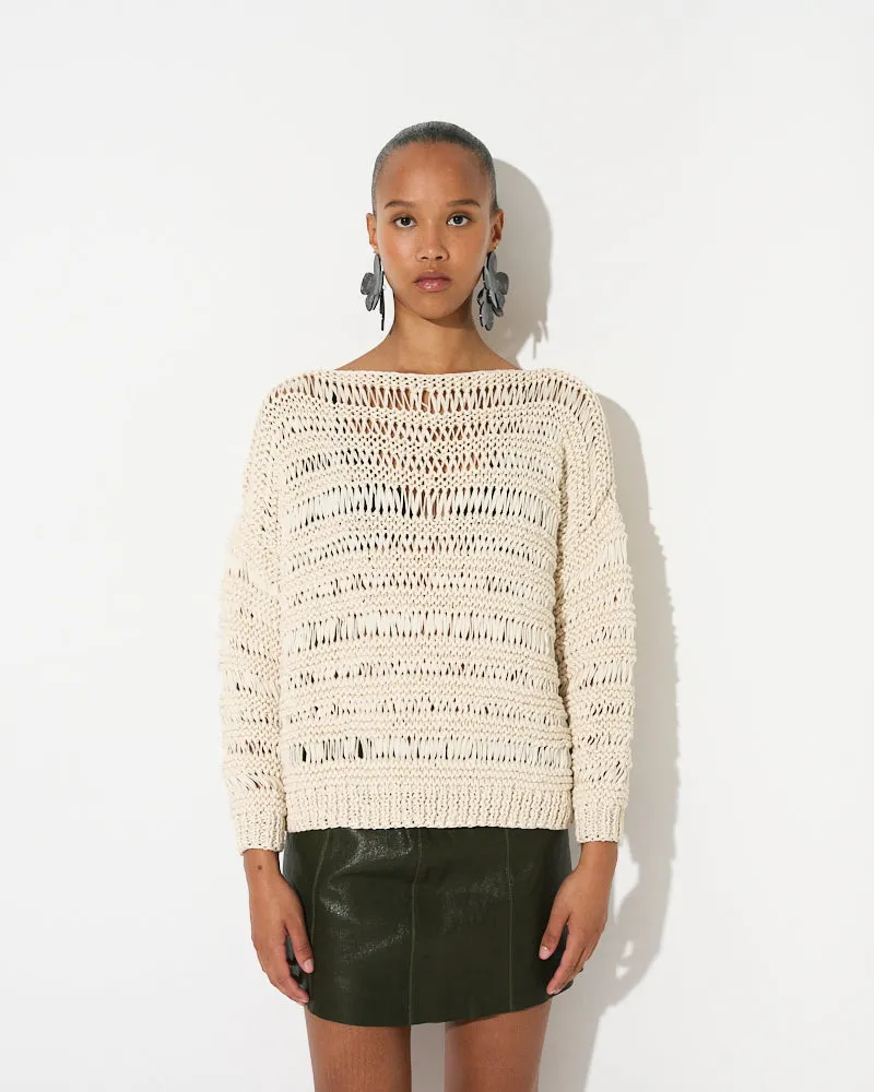 Sale | Cotton Fringed Oversized Pullover sold by Maiami product image thumbnail 2