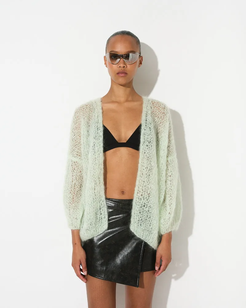 Mohair Light Oversized Cardigan sold by Maiami product image thumbnail 4