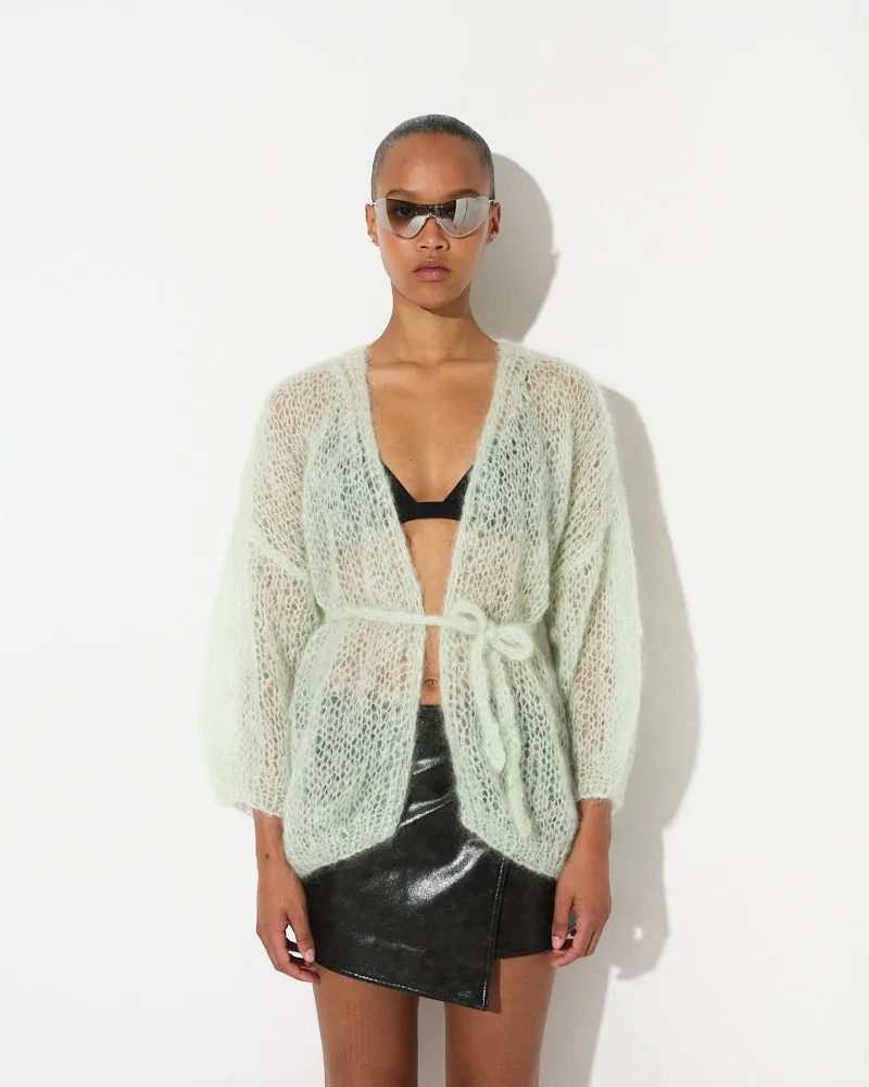Mohair Light Oversized Cardigan sold by Maiami