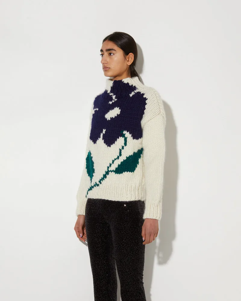 Sale | Merino Intarsia Flower sold by Maiami product image thumbnail 4