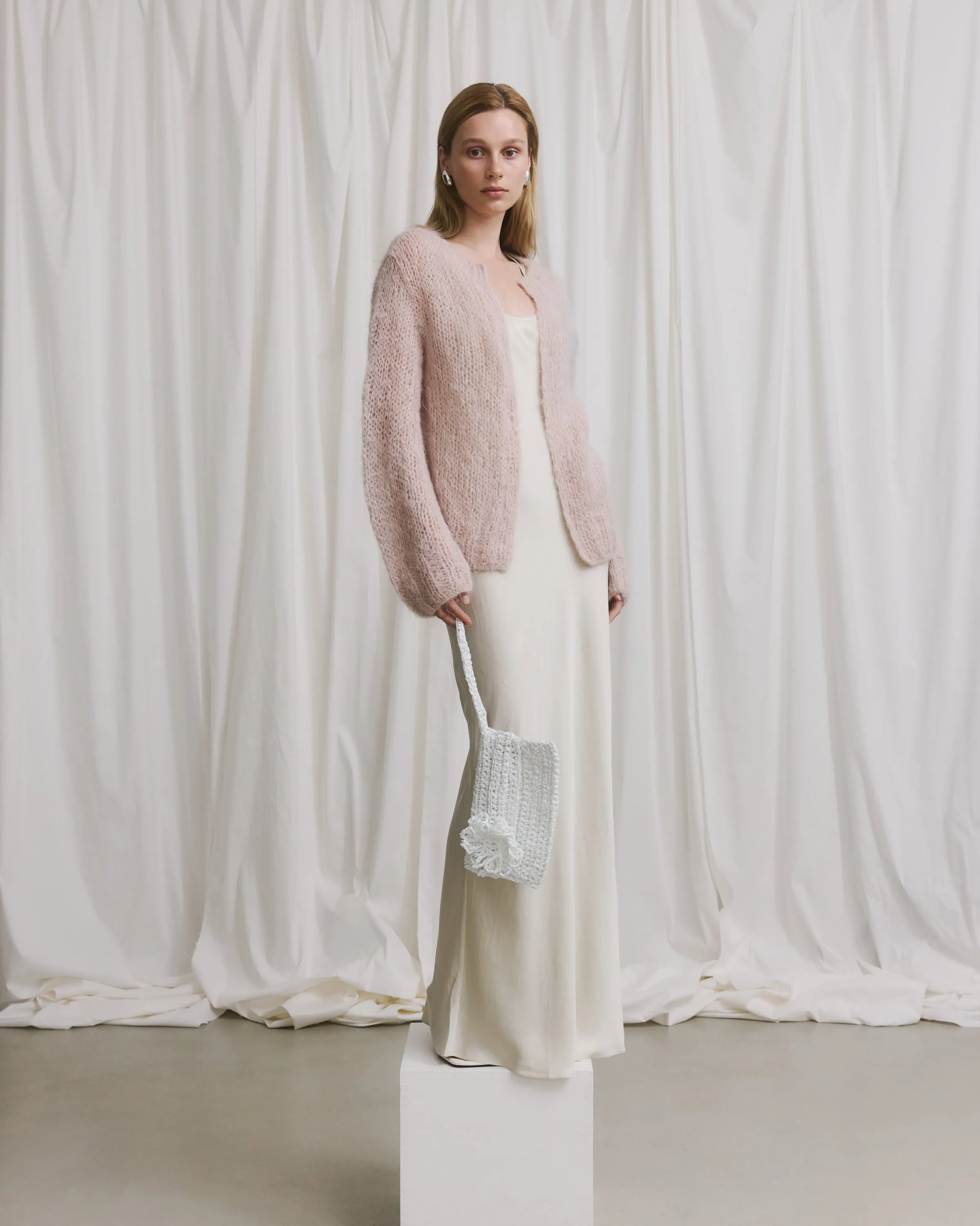 Bridal: Shaggy Alpaca Fine Cardigan sold by Maiami