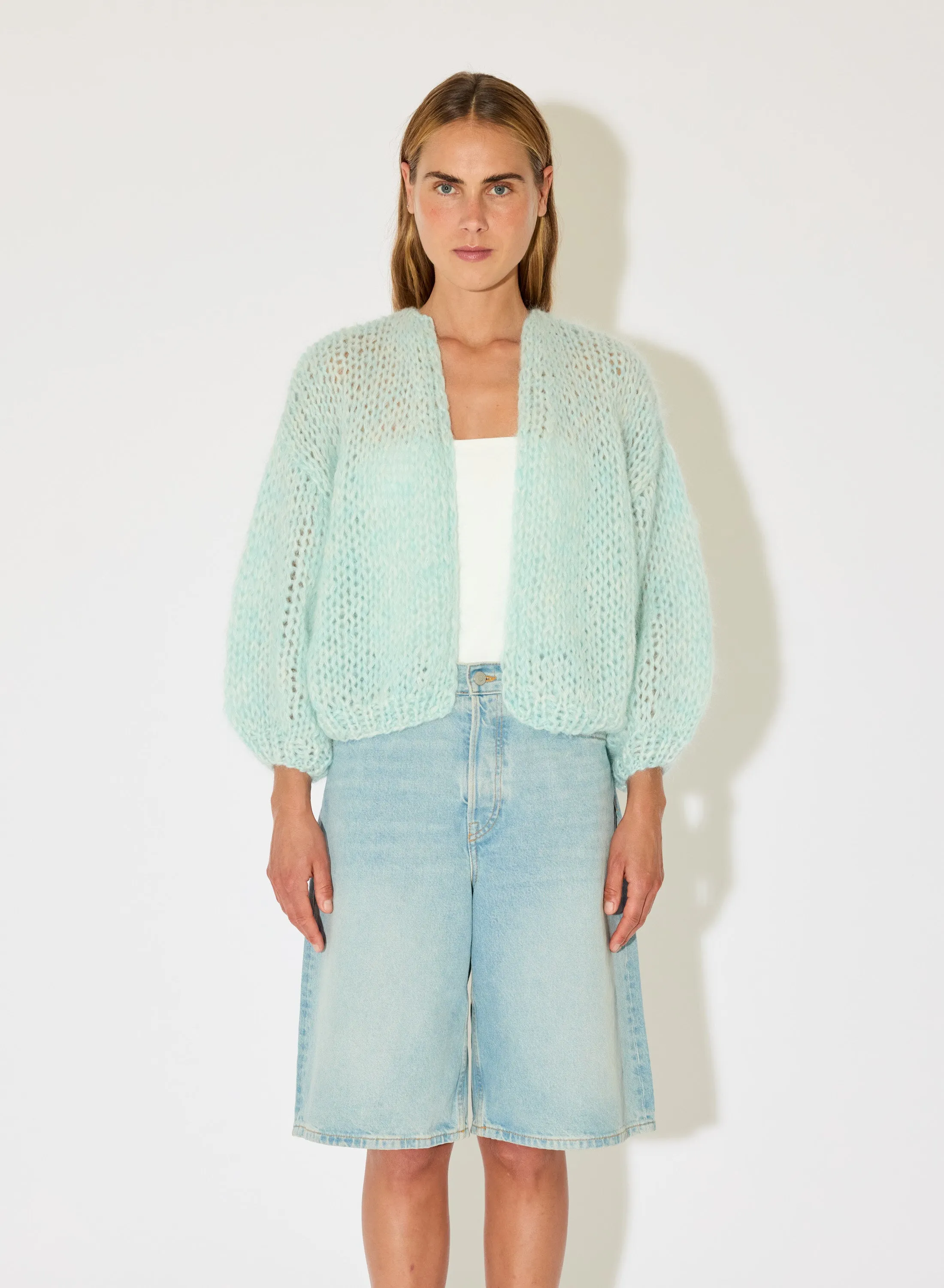Mohair Bomber Cardigan sold by Maiami product image thumbnail 2