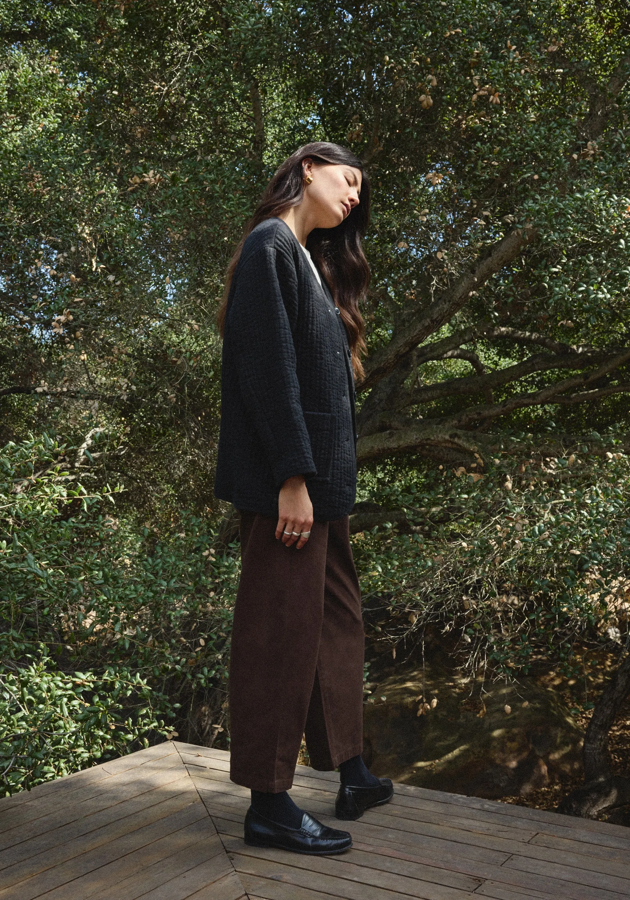 Quilted Jacket Black sold by First Rite product image thumbnail 2