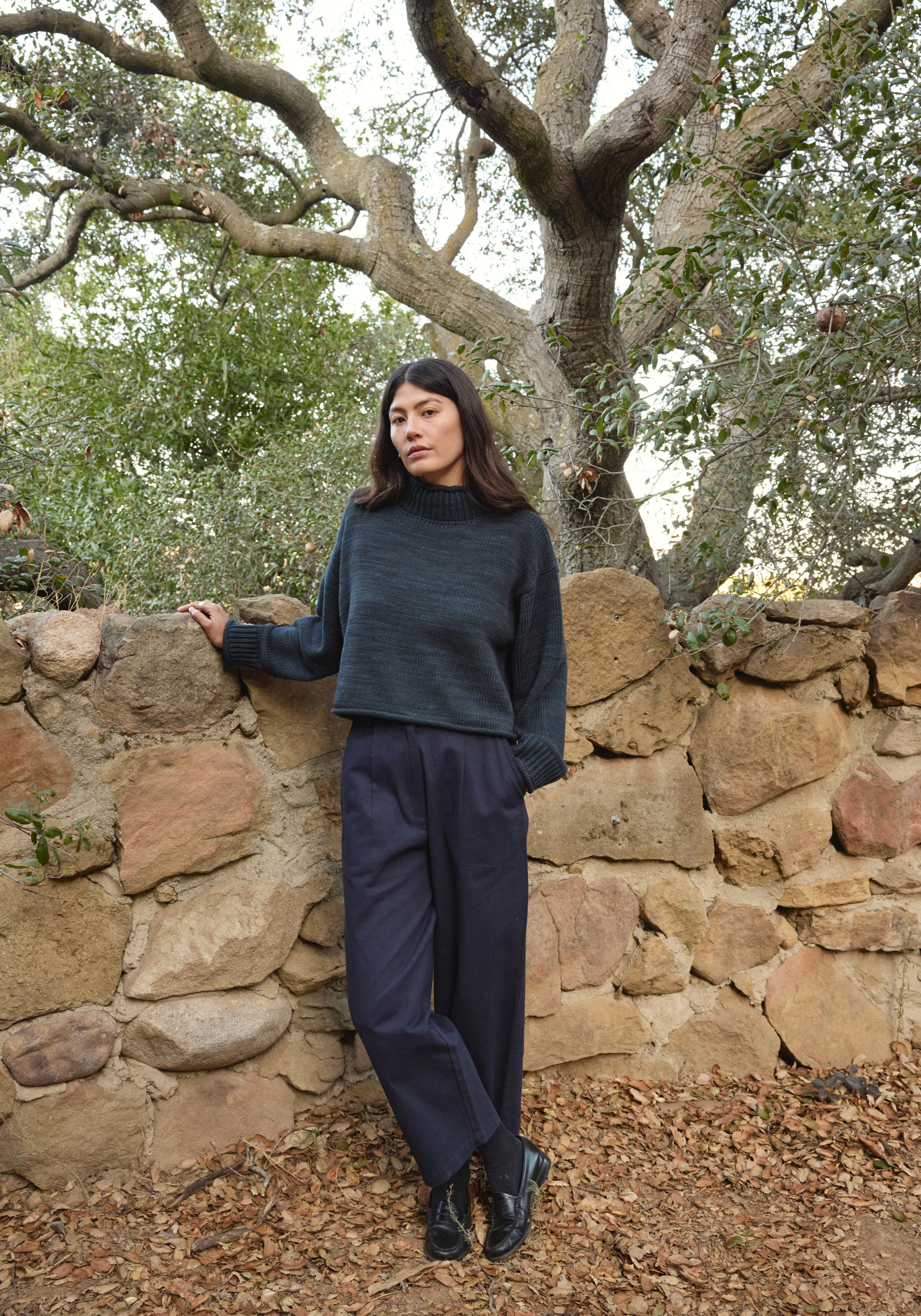 Luca Trouser Navy Twill sold by First Rite product image thumbnail 3