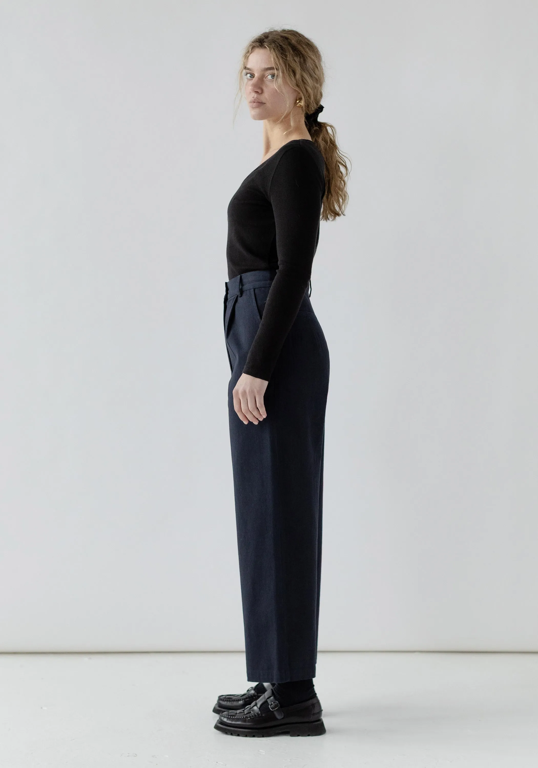 Luca Trouser Navy Twill sold by First Rite product image thumbnail 4