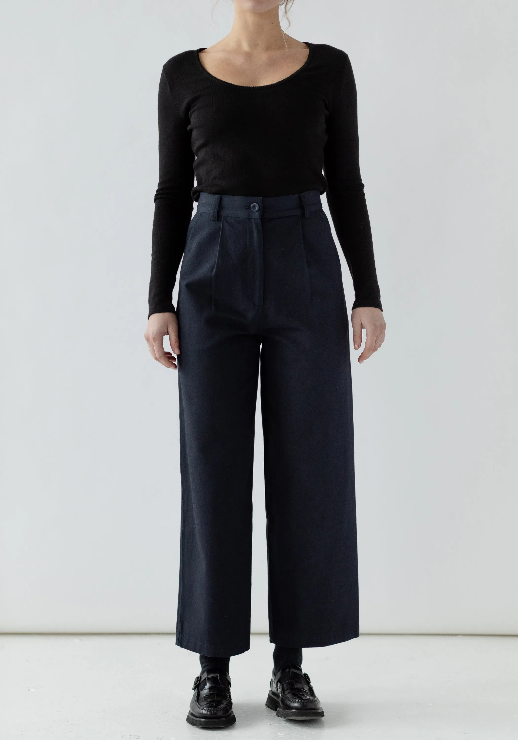 Luca Trouser Navy Twill sold by First Rite product image thumbnail 5