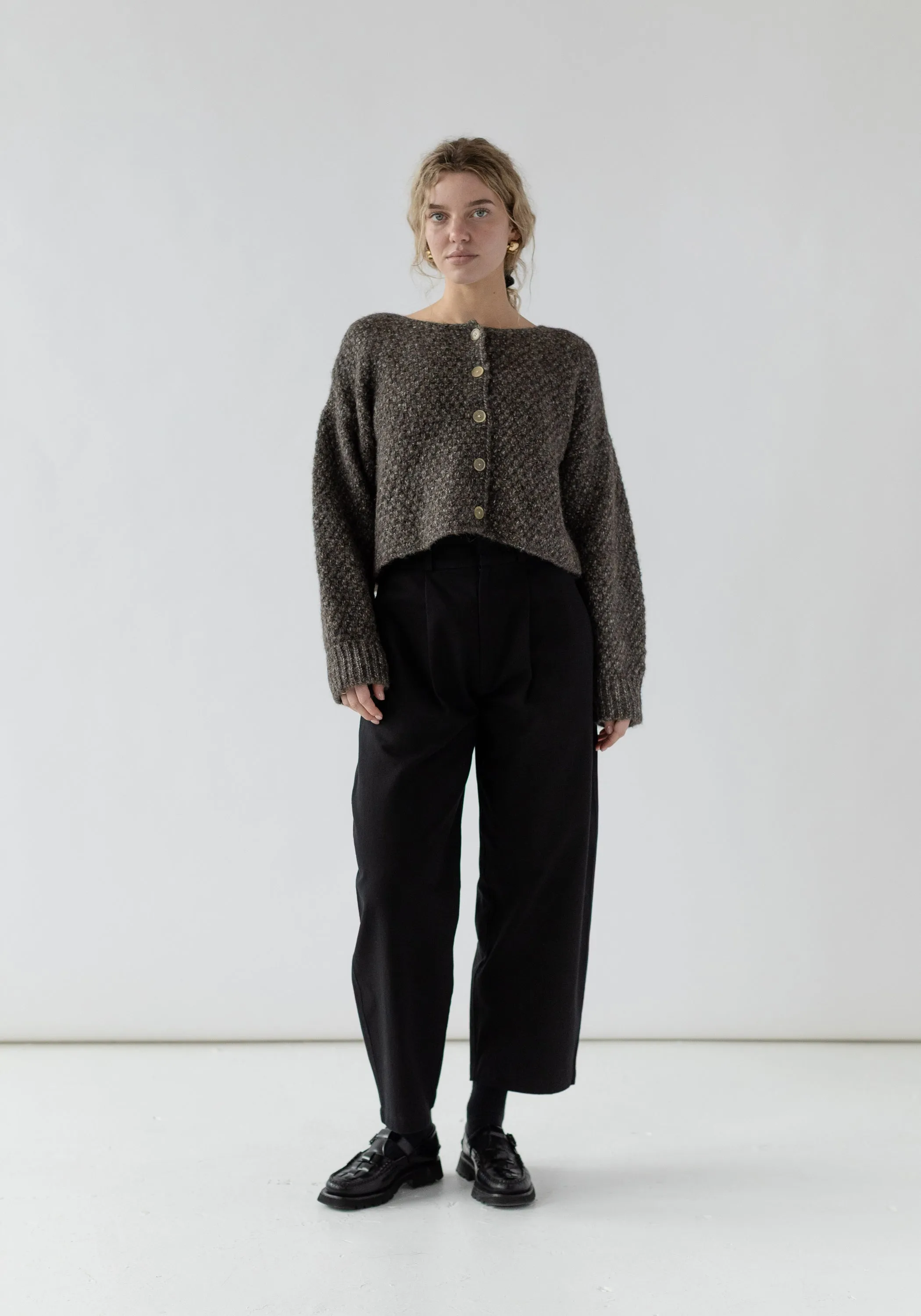 Quinn Cardigan Charcoal sold by First Rite product image thumbnail 5