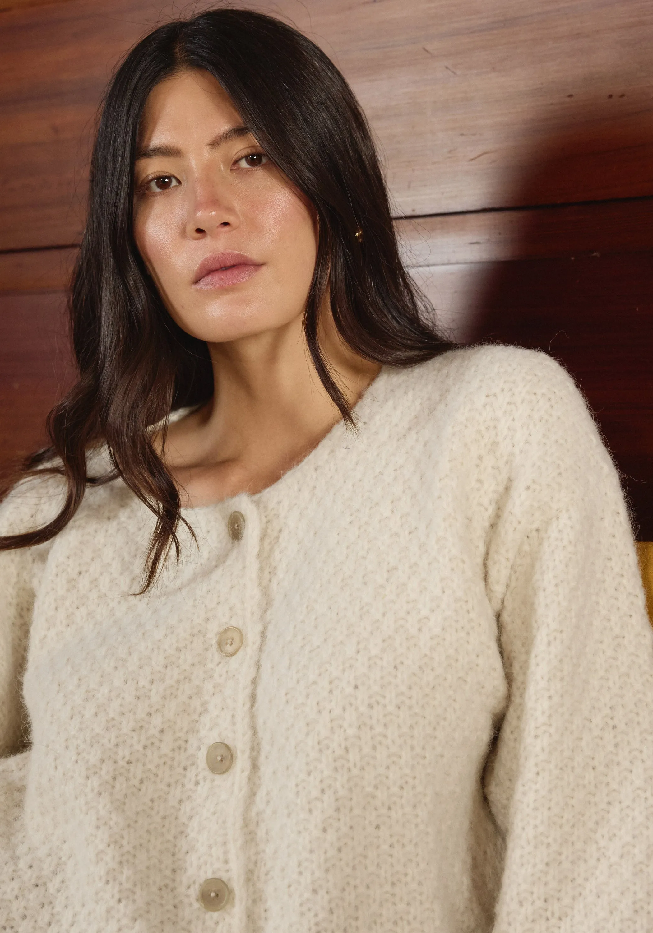 Quinn Cardigan Ivory sold by First Rite product image thumbnail 3