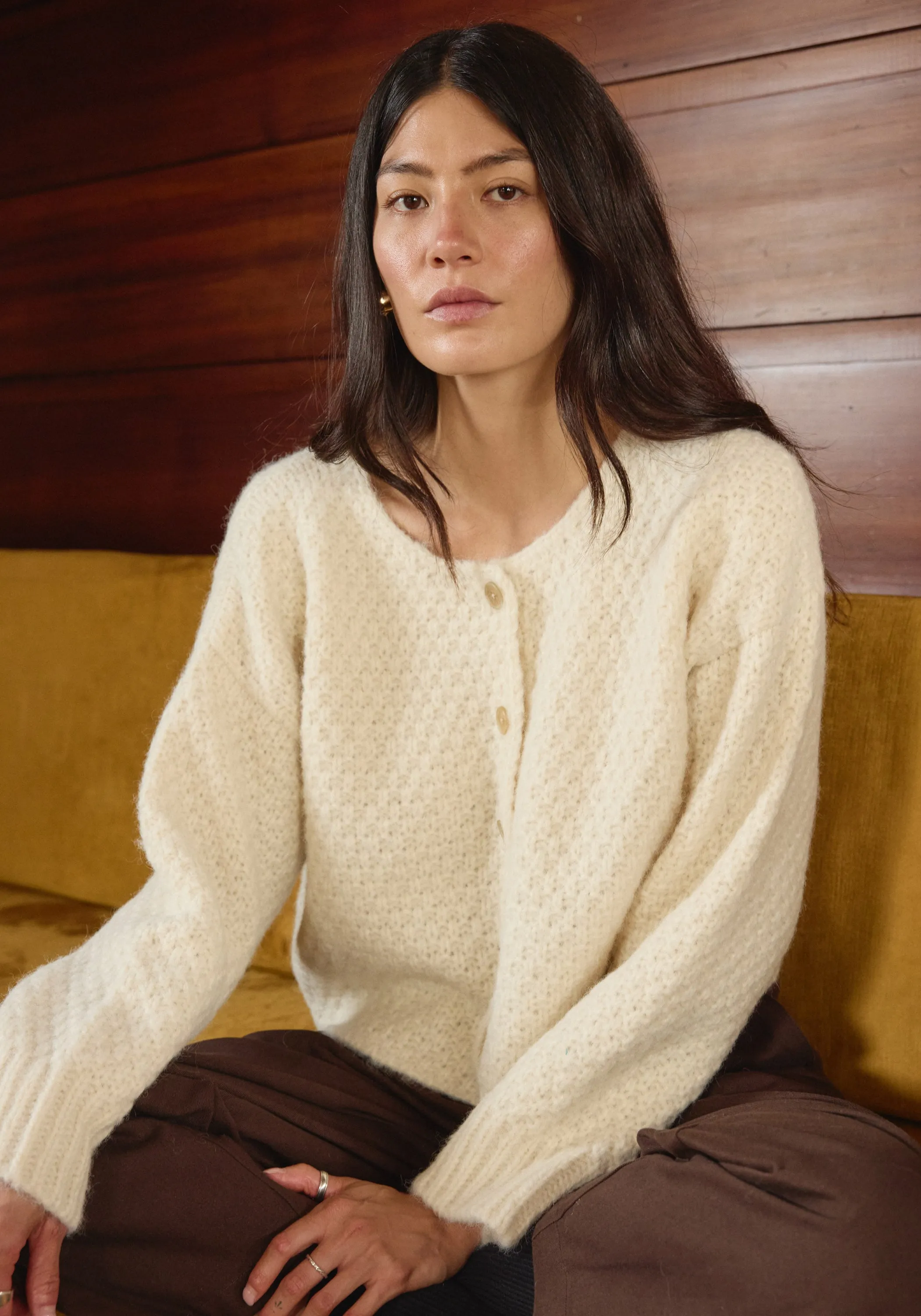 Quinn Cardigan Ivory sold by First Rite product image thumbnail 4