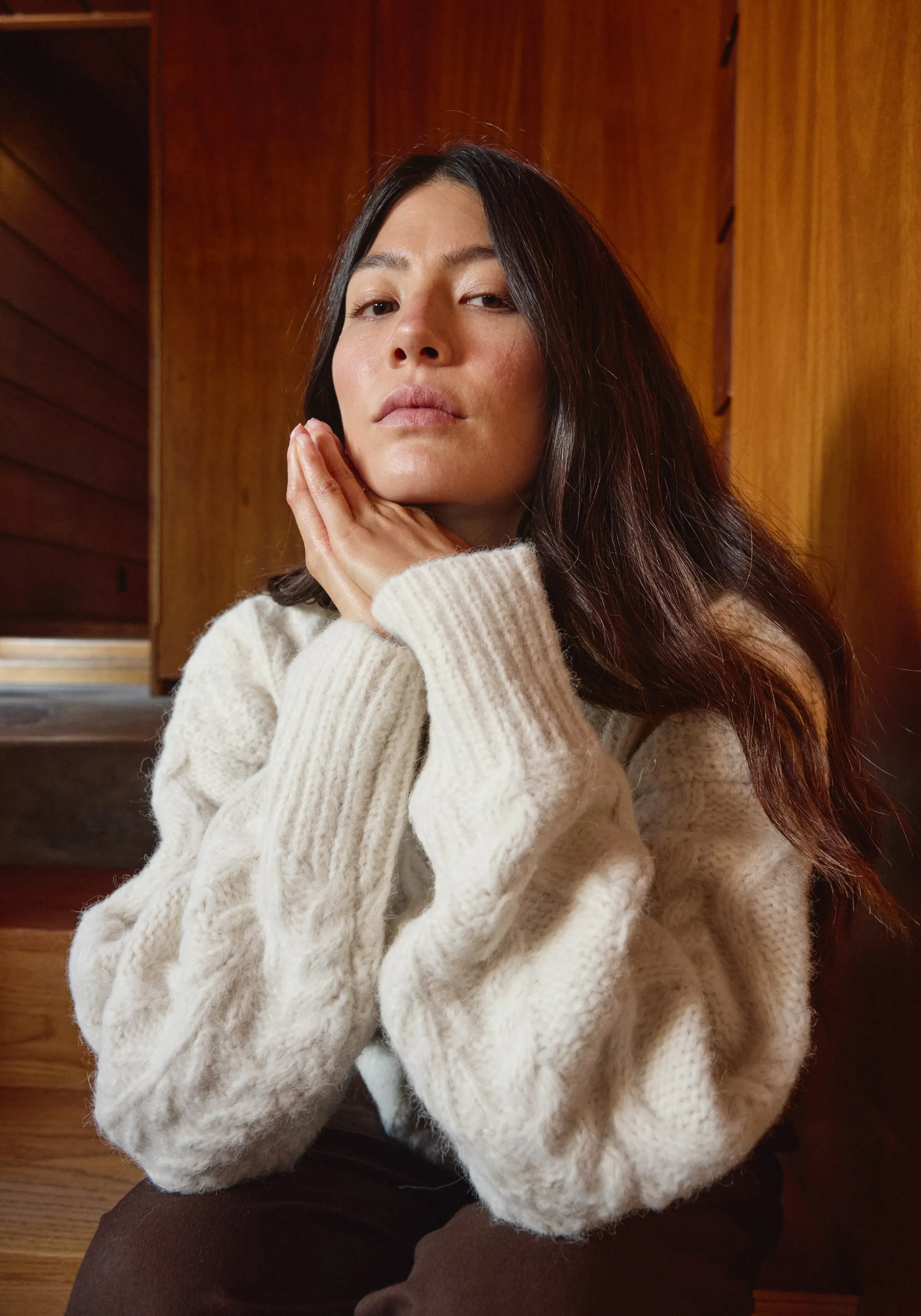 Cropped Cable Ivory sold by First Rite product image thumbnail 2