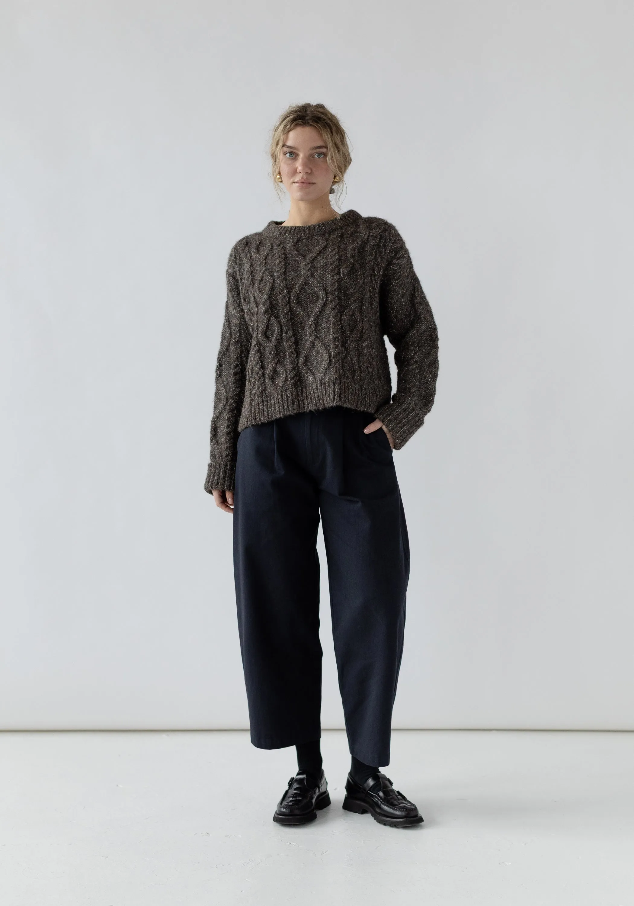 Cropped Cable Charcoal sold by First Rite product image thumbnail 5