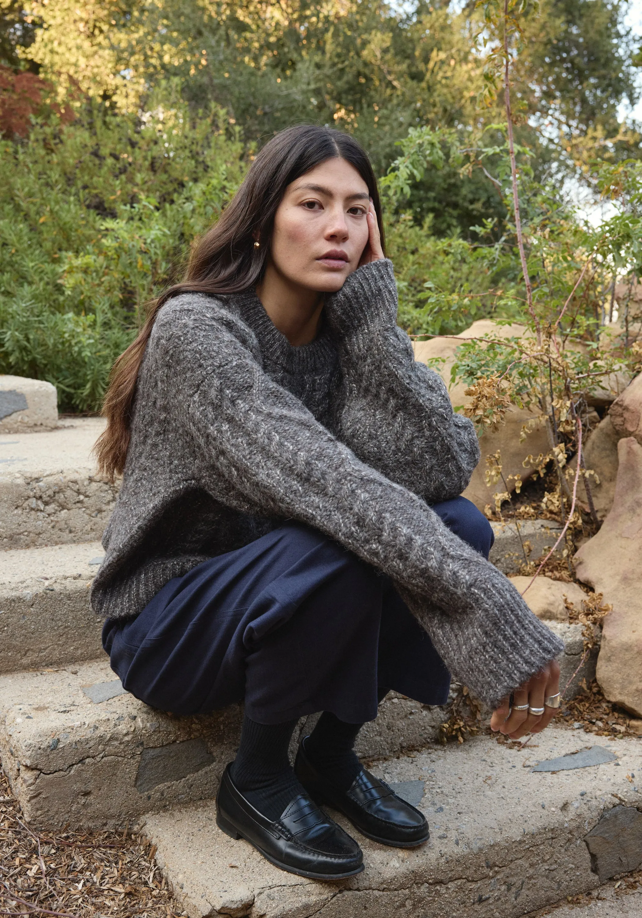 Cropped Cable Charcoal sold by First Rite product image thumbnail 4