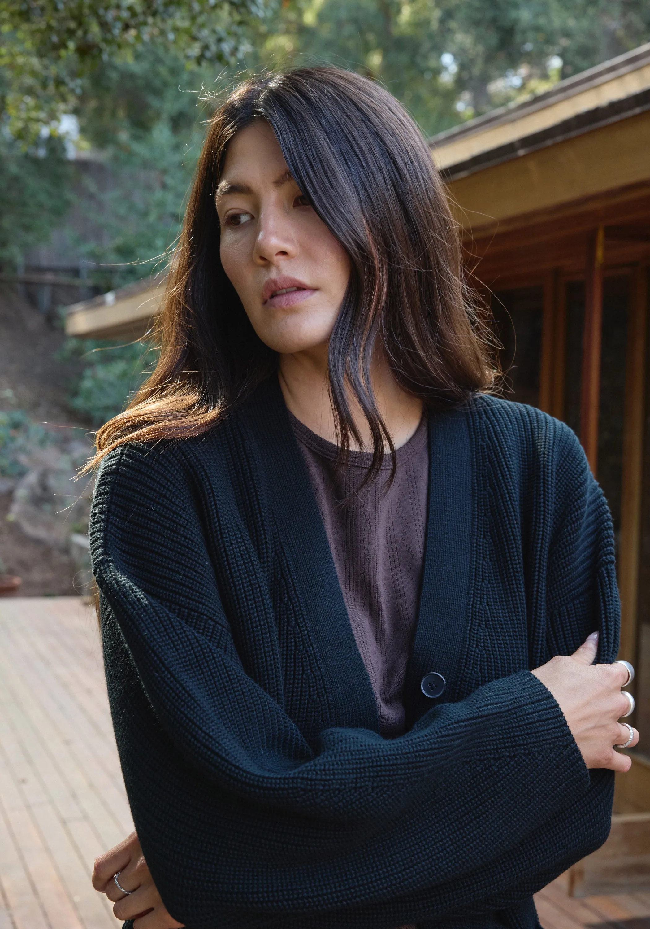 Maia Cardigan Black sold by First Rite product image thumbnail 3