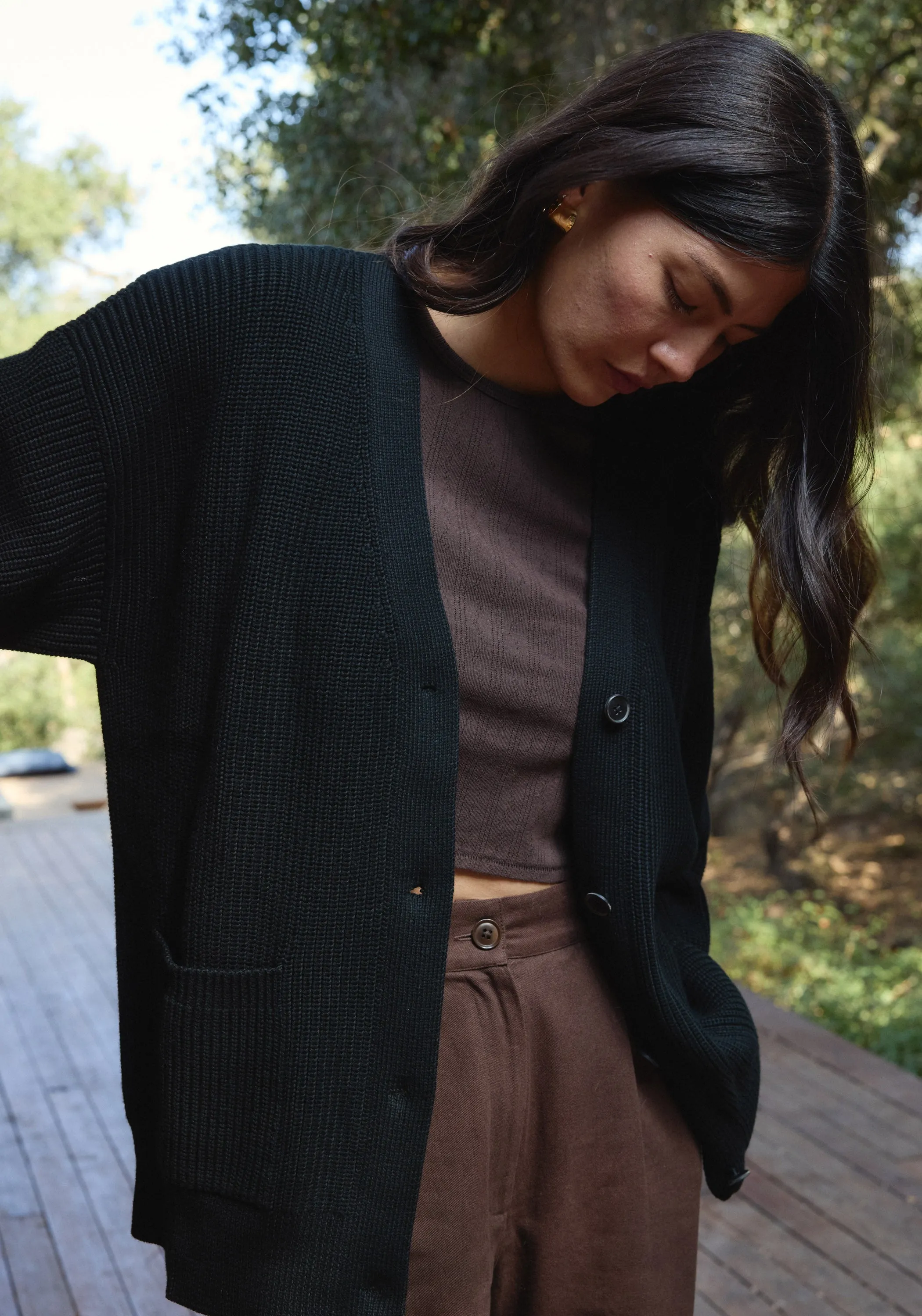 Maia Cardigan Black sold by First Rite product image thumbnail 4