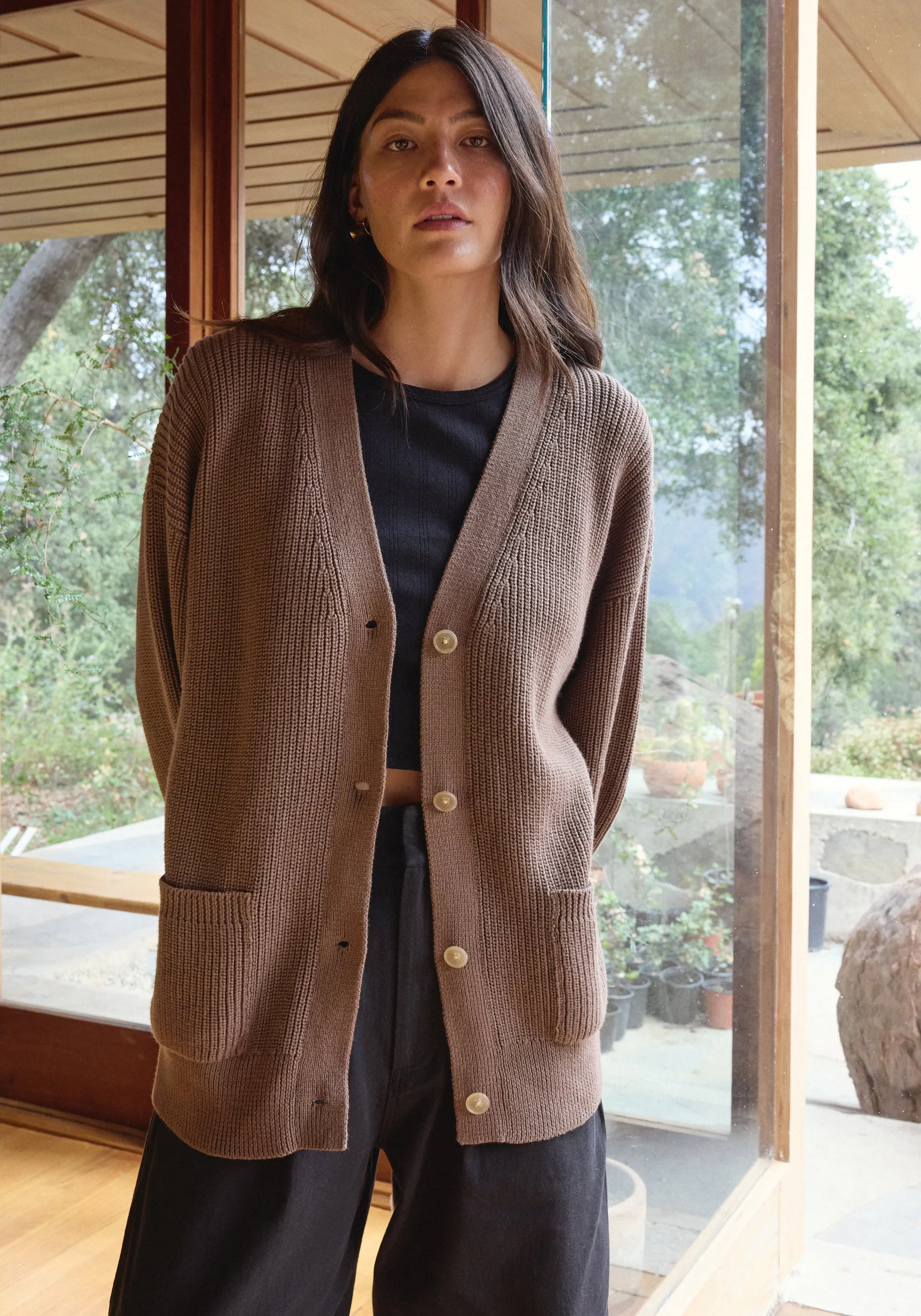 Maia Cardigan Cocoa sold by First Rite product image thumbnail 3