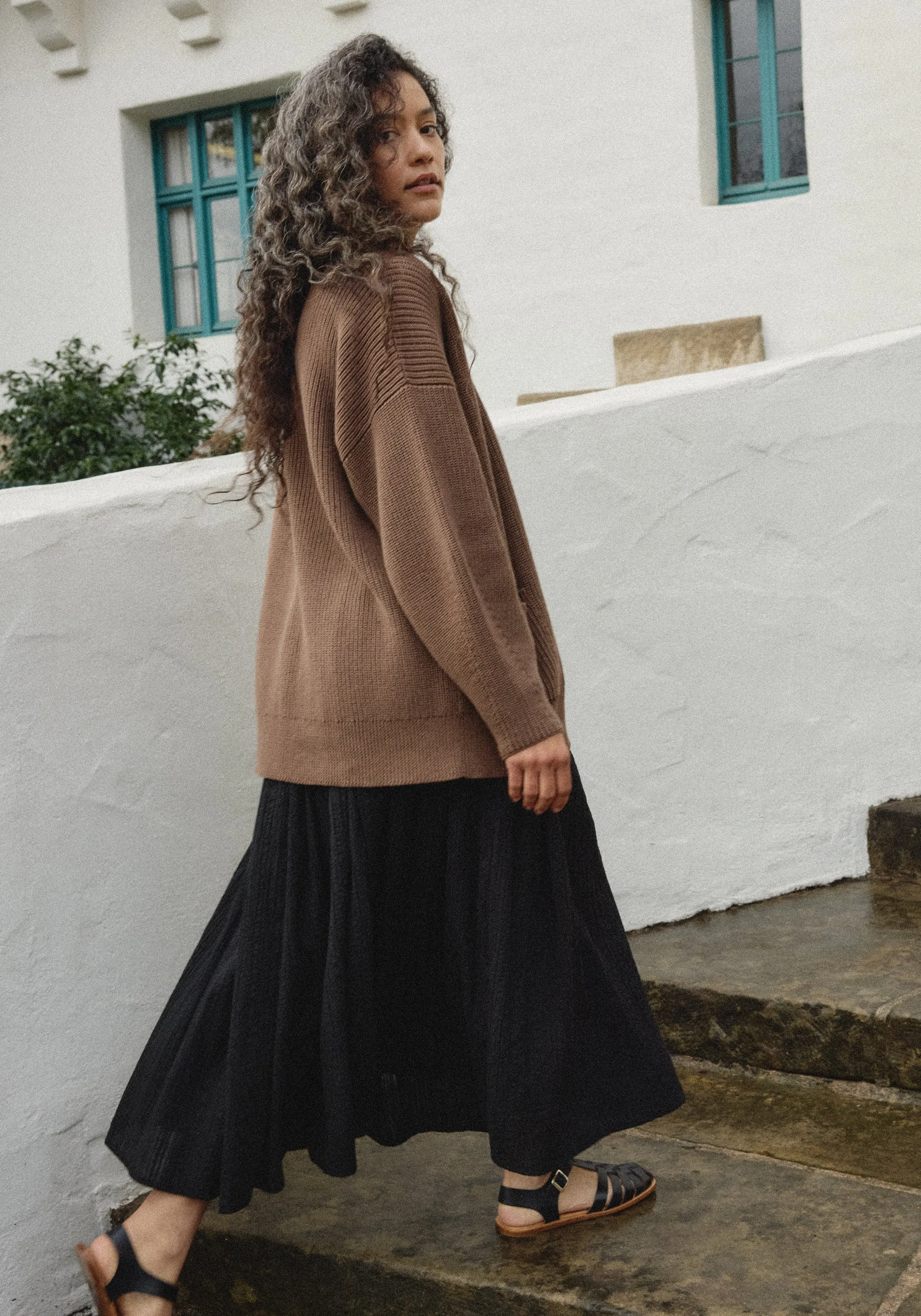 Maia Cardigan Cocoa sold by First Rite product image thumbnail 4