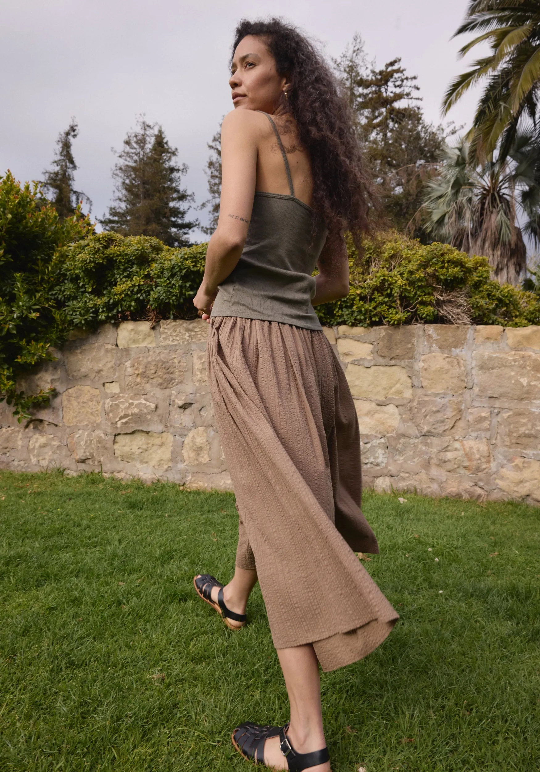 Pointelle Camisole Sage sold by First Rite product image thumbnail 4