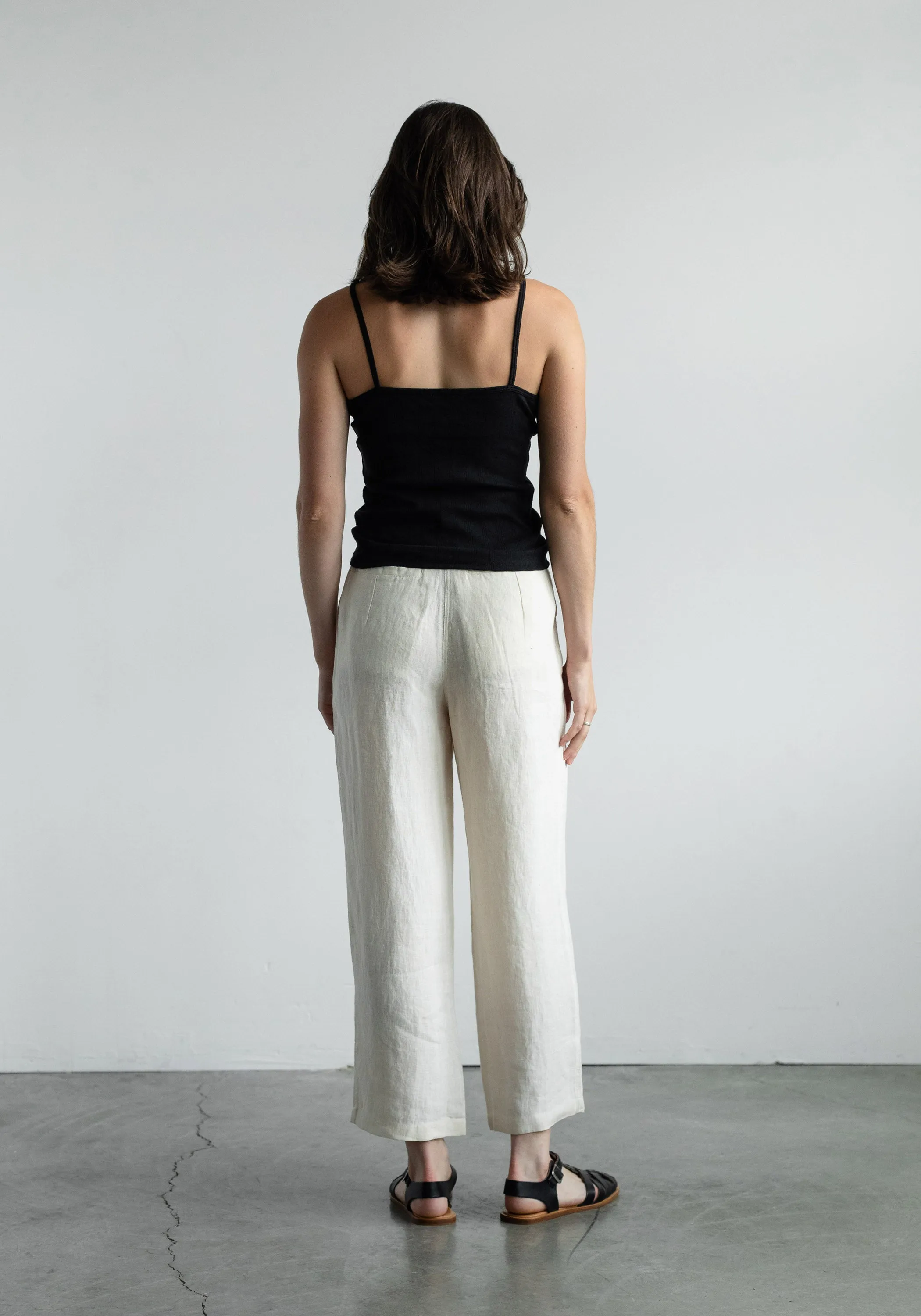 Pointelle Camisole Black sold by First Rite product image thumbnail 5