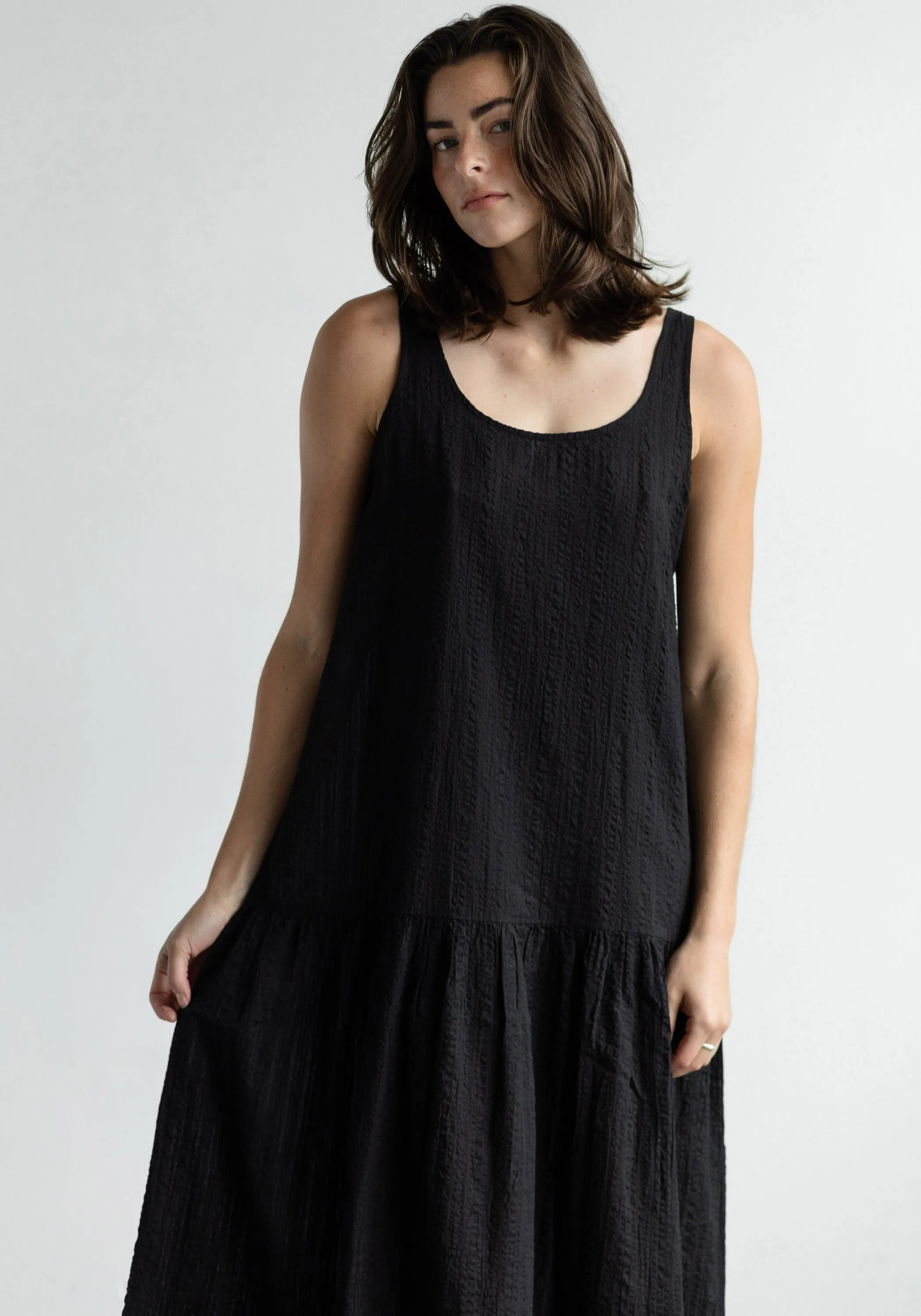 Drop Waist Dress Black sold by First Rite product image thumbnail 4