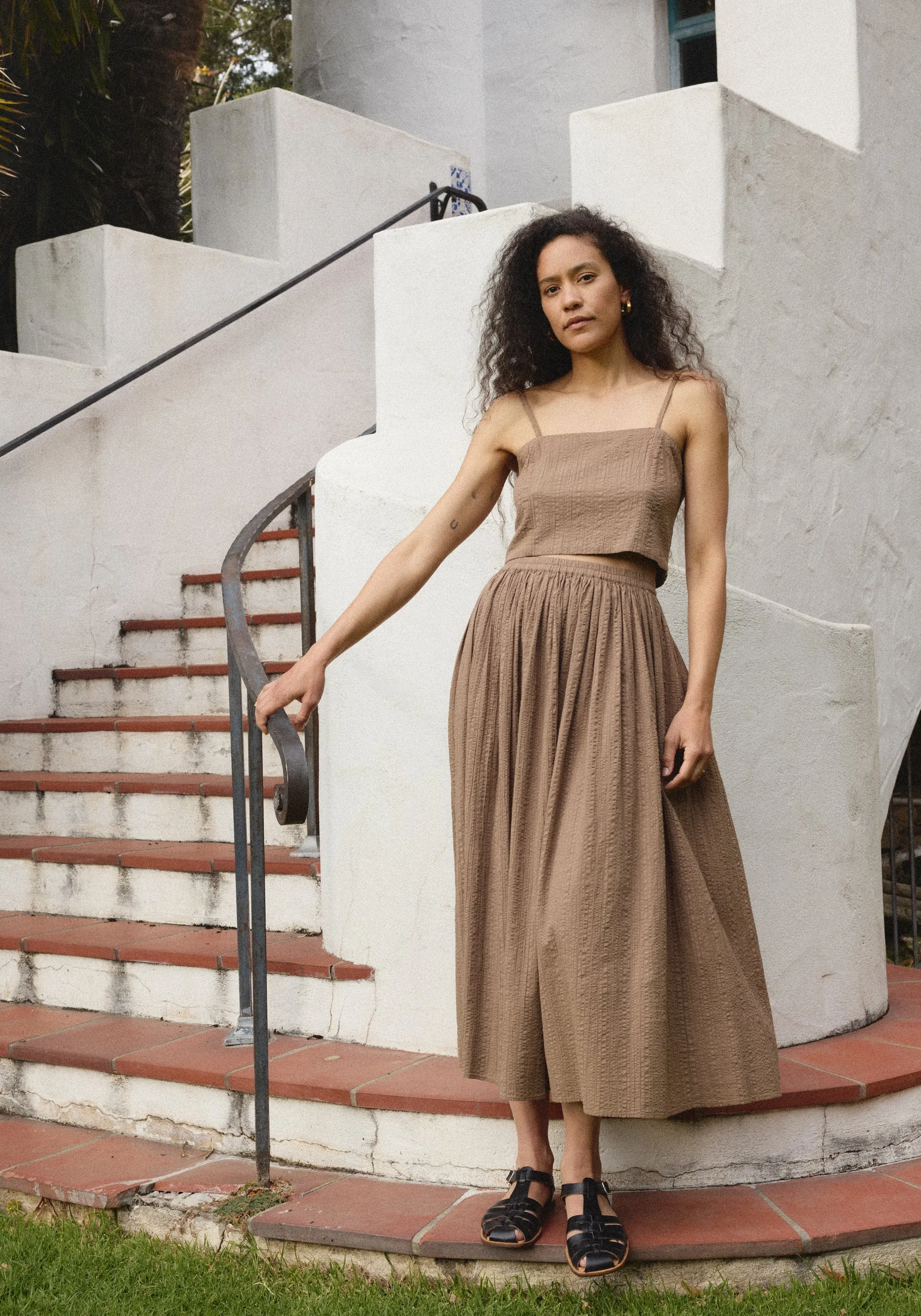 Lia Tank Cocoa sold by First Rite product image thumbnail 2