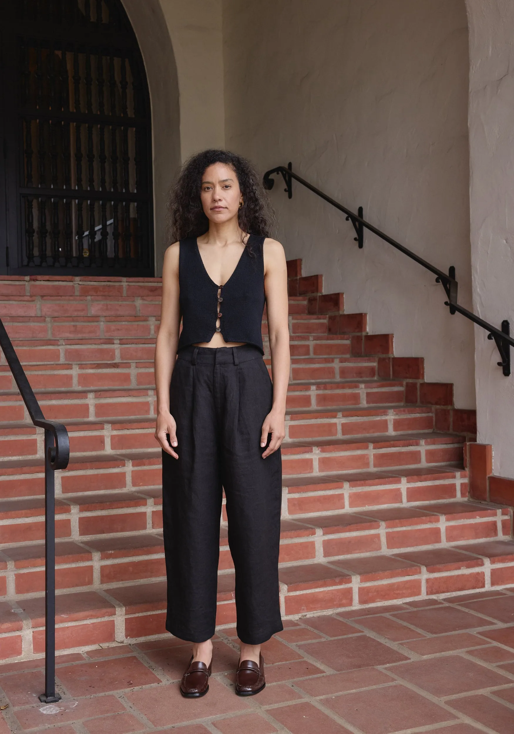 Ana Crop Trouser Black sold by First Rite product image thumbnail 4