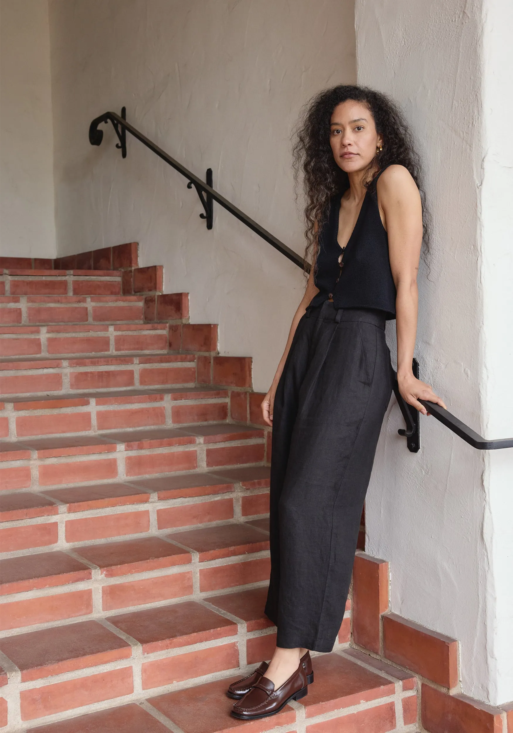 Ana Crop Trouser Black sold by First Rite product image thumbnail 5