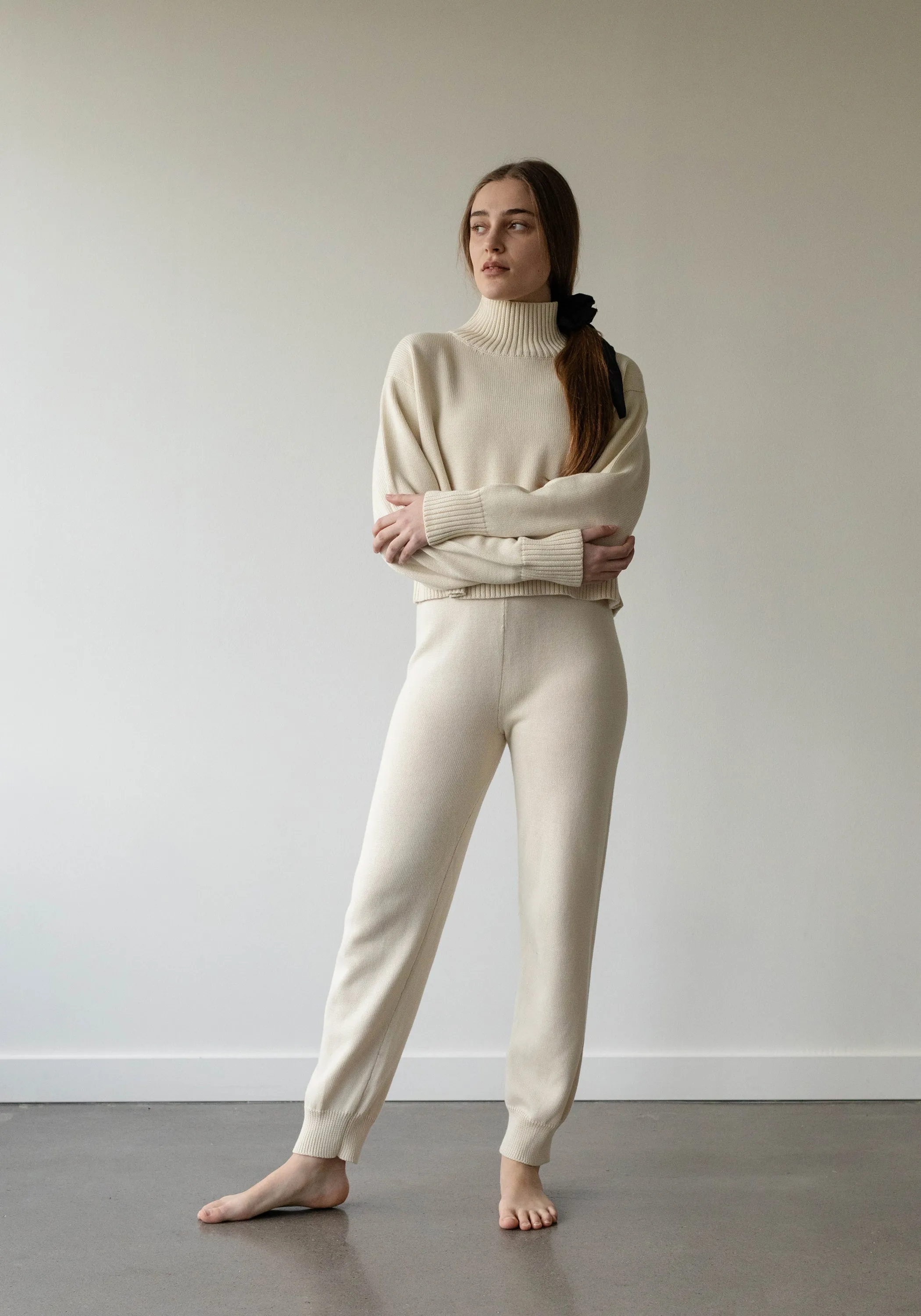 Lounge Pant Ivory sold by First Rite