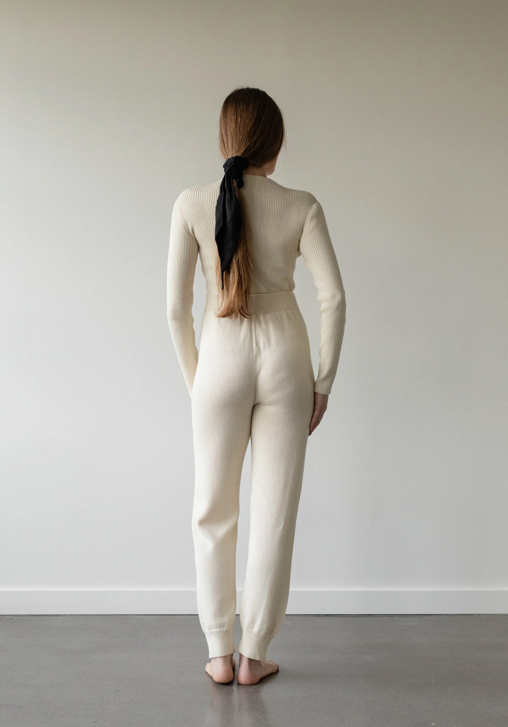 Lounge Pant Ivory sold by First Rite product image thumbnail 2