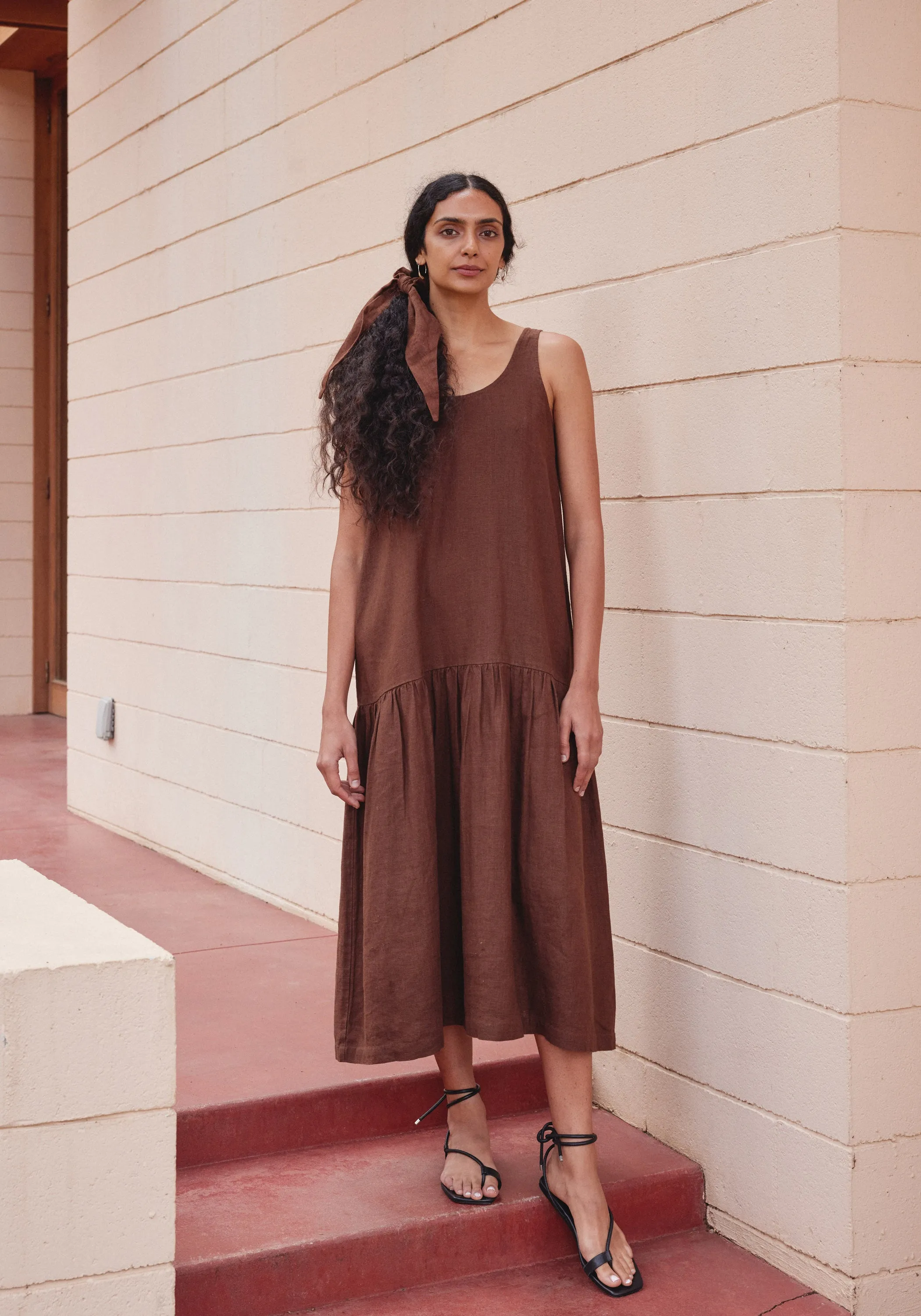 Drop Waist Dress Sequoia sold by First Rite product image thumbnail 2