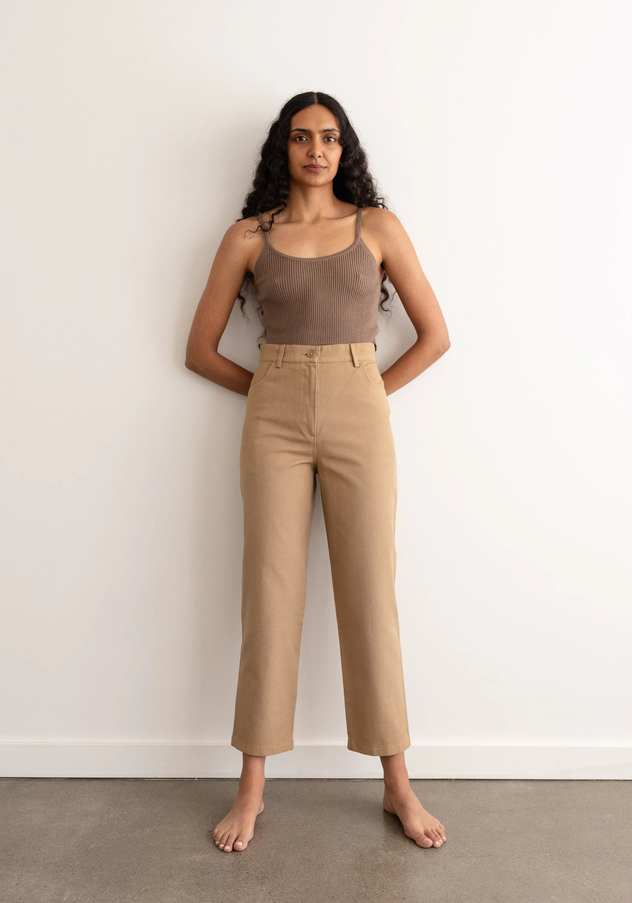 Narrow Trouser Camel sold by First Rite product image thumbnail 4