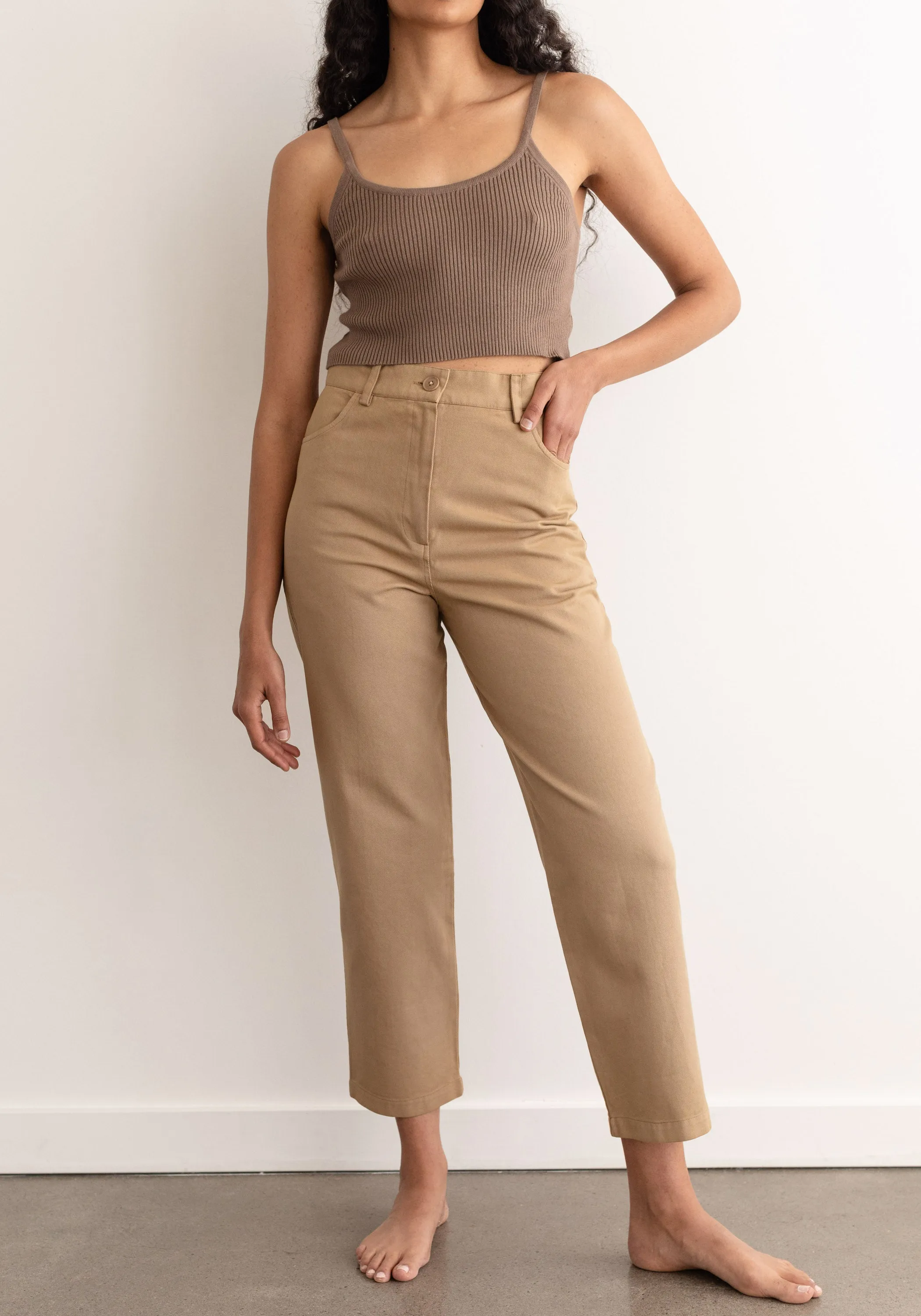 Narrow Trouser Camel sold by First Rite product image thumbnail 2