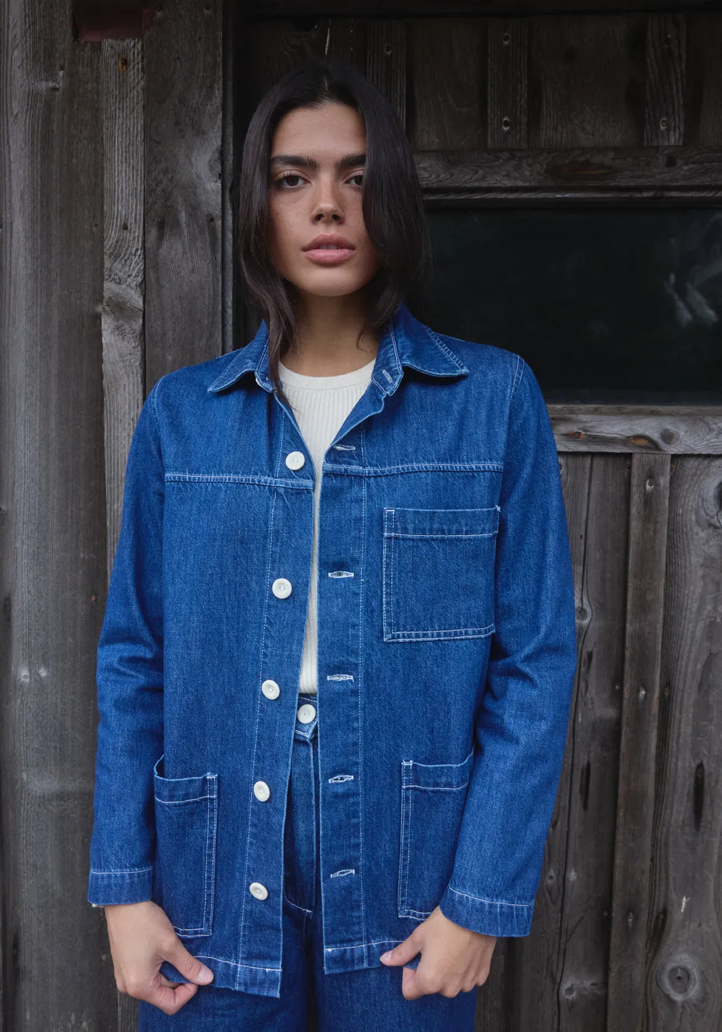 Work Jacket Denim sold by First Rite product image thumbnail 2