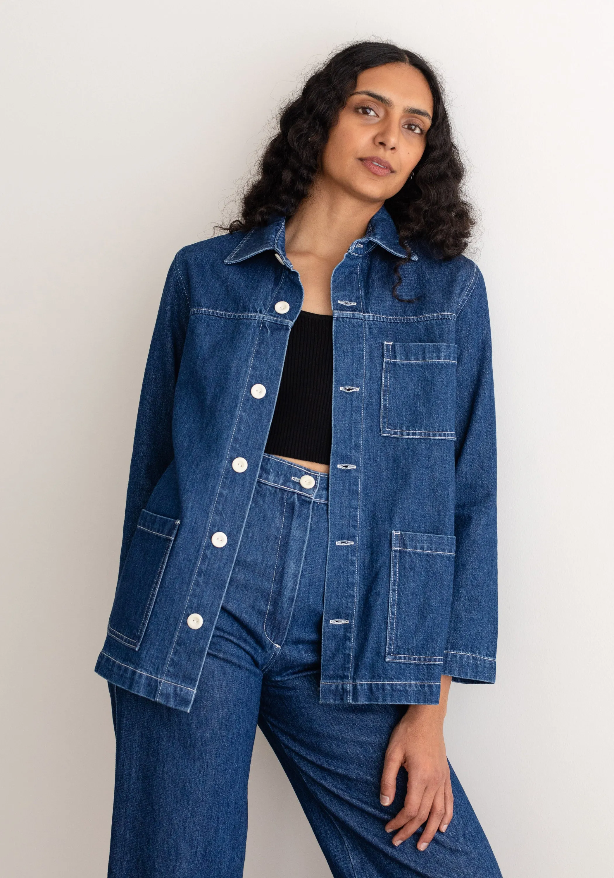 Work Jacket Denim sold by First Rite product image thumbnail 4