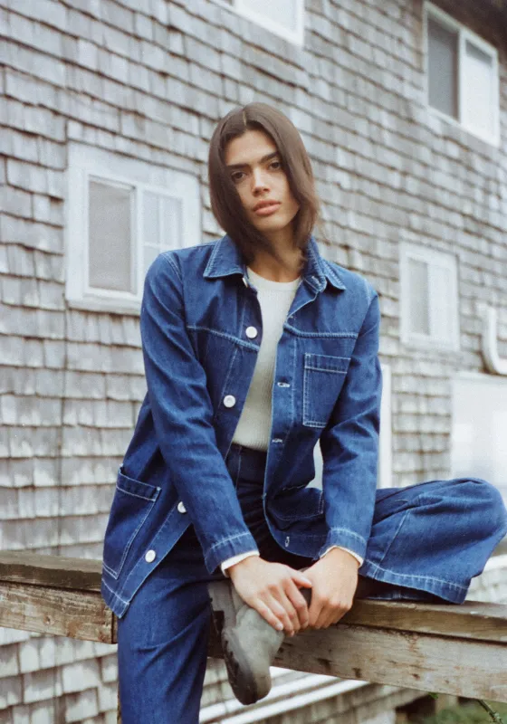 Work Jacket Denim made by First Rite