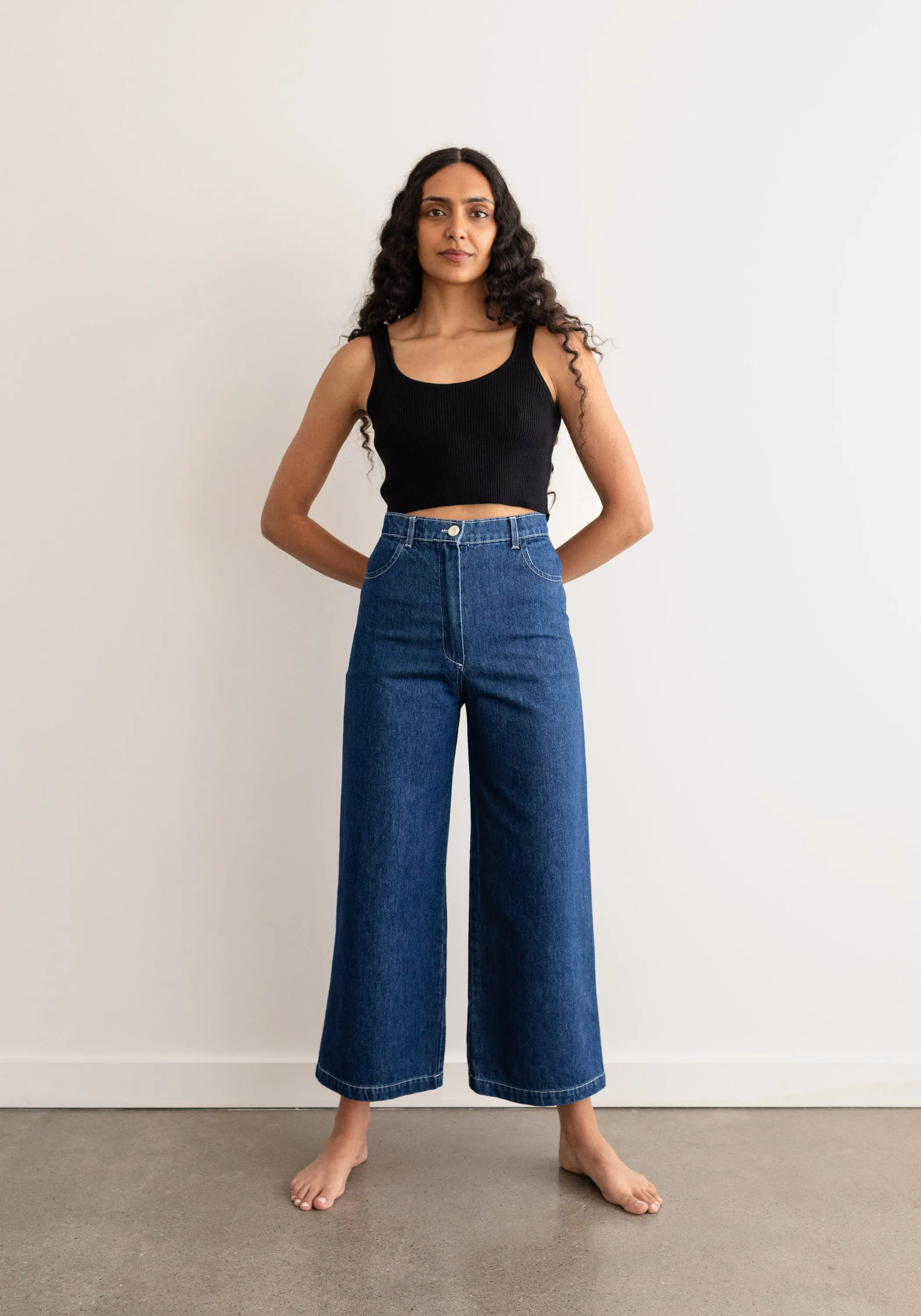 Wide Trouser Denim sold by First Rite product image thumbnail 2