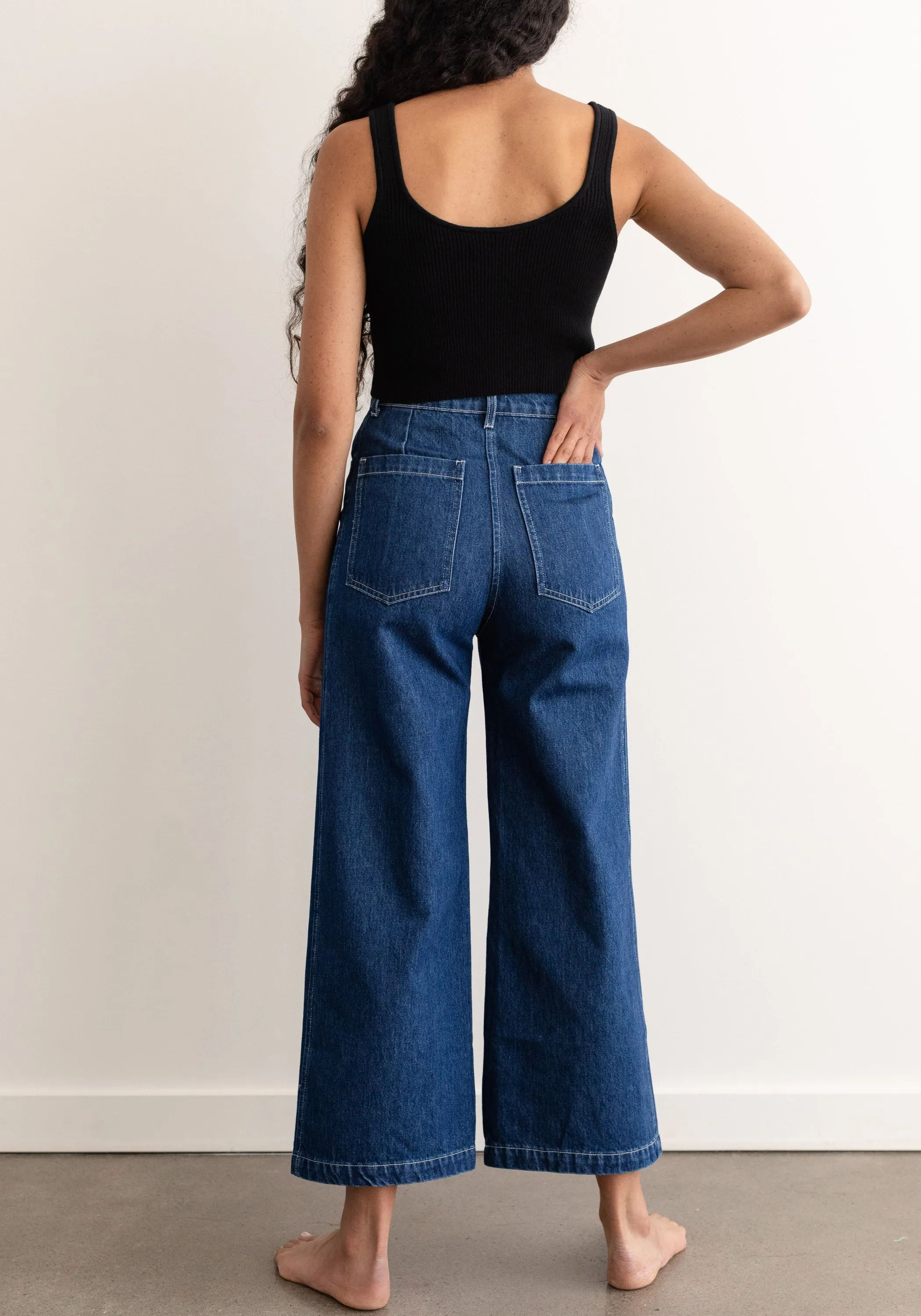 Wide Trouser Denim sold by First Rite product image thumbnail 4