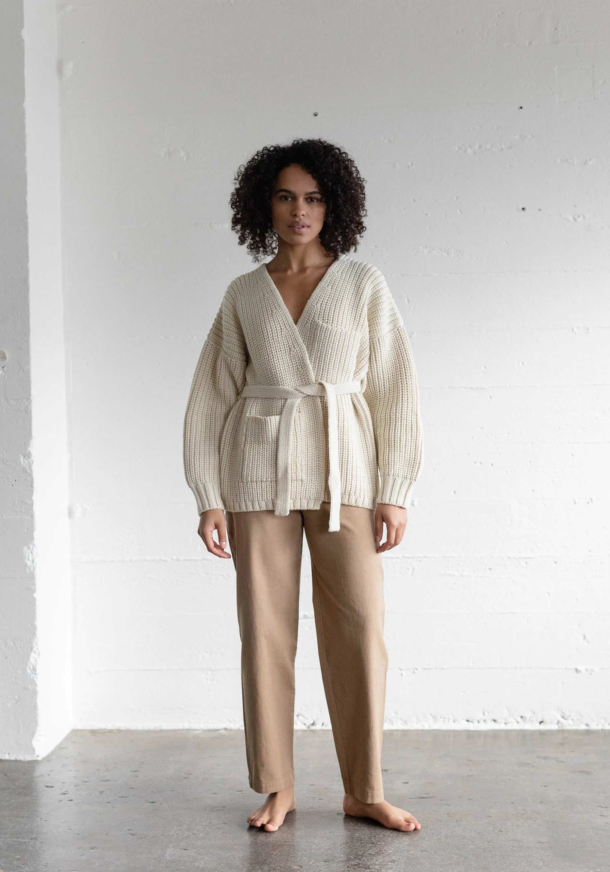 Sweater Coat Undyed Ivory sold by First Rite product image thumbnail 4