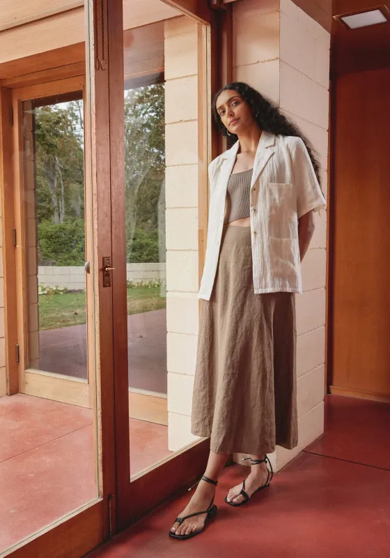 Everyday Blouse Salt made by First Rite