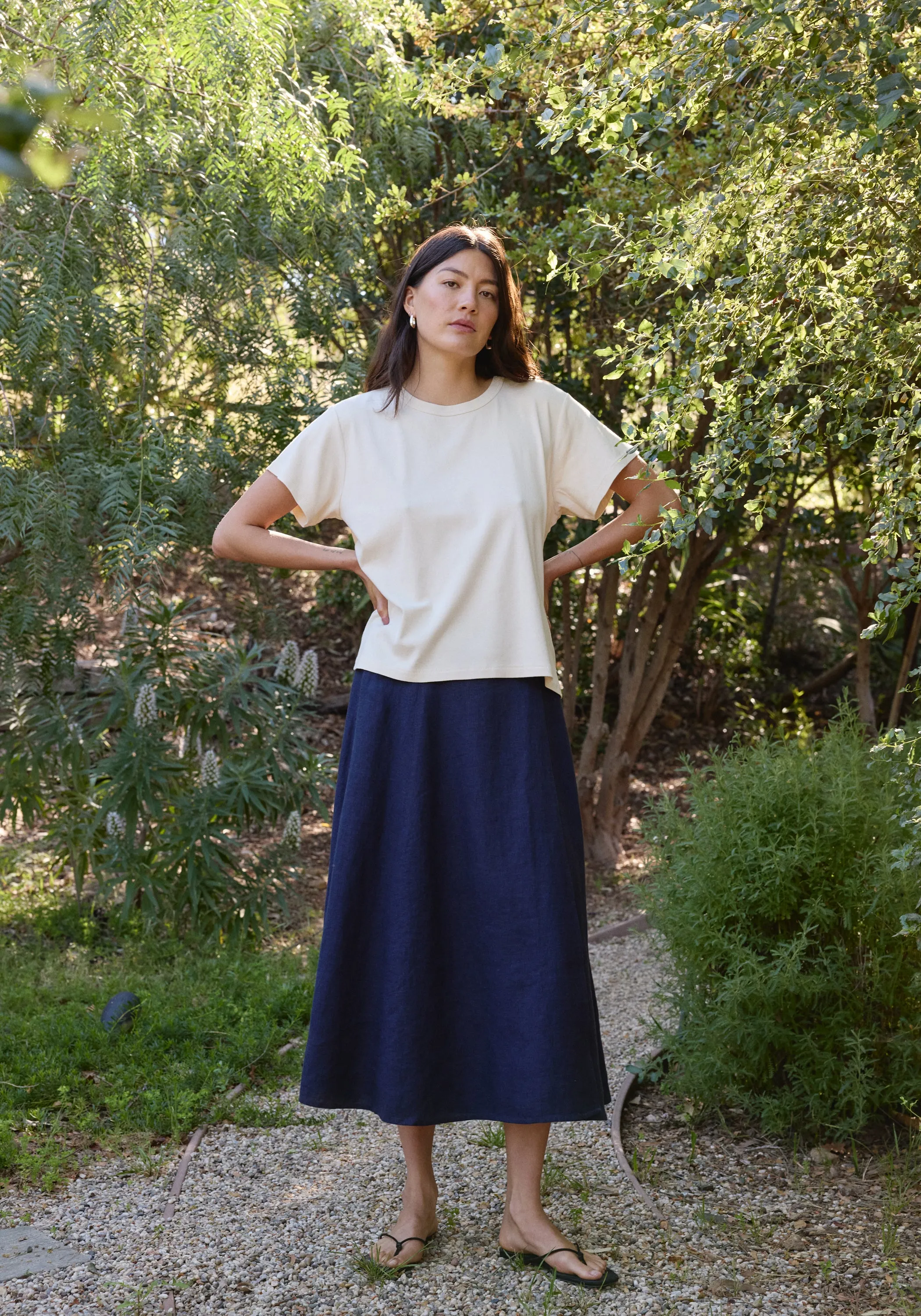 Basic Tee Natural sold by First Rite product image thumbnail 3