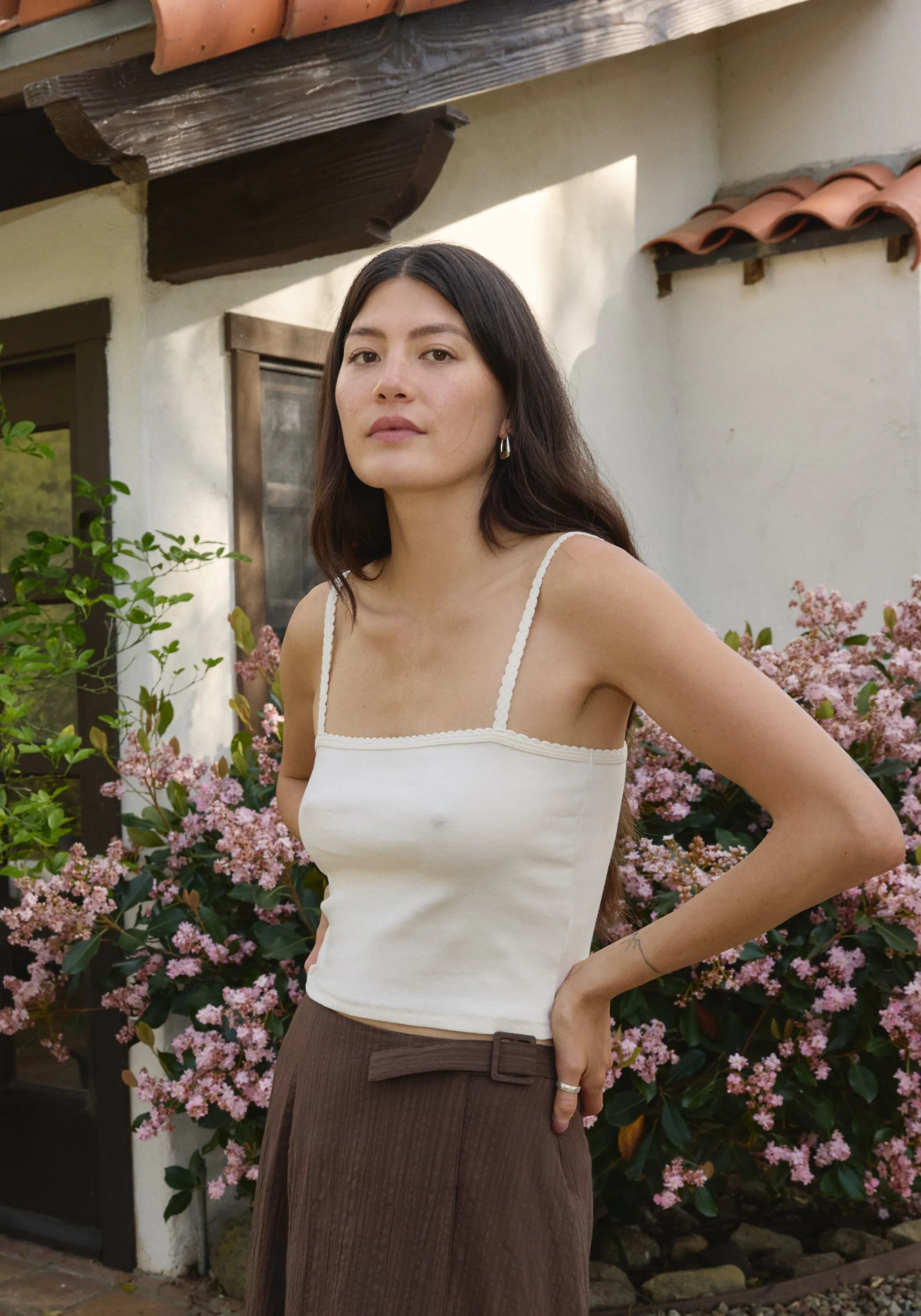 Ari Camisole Natural sold by First Rite