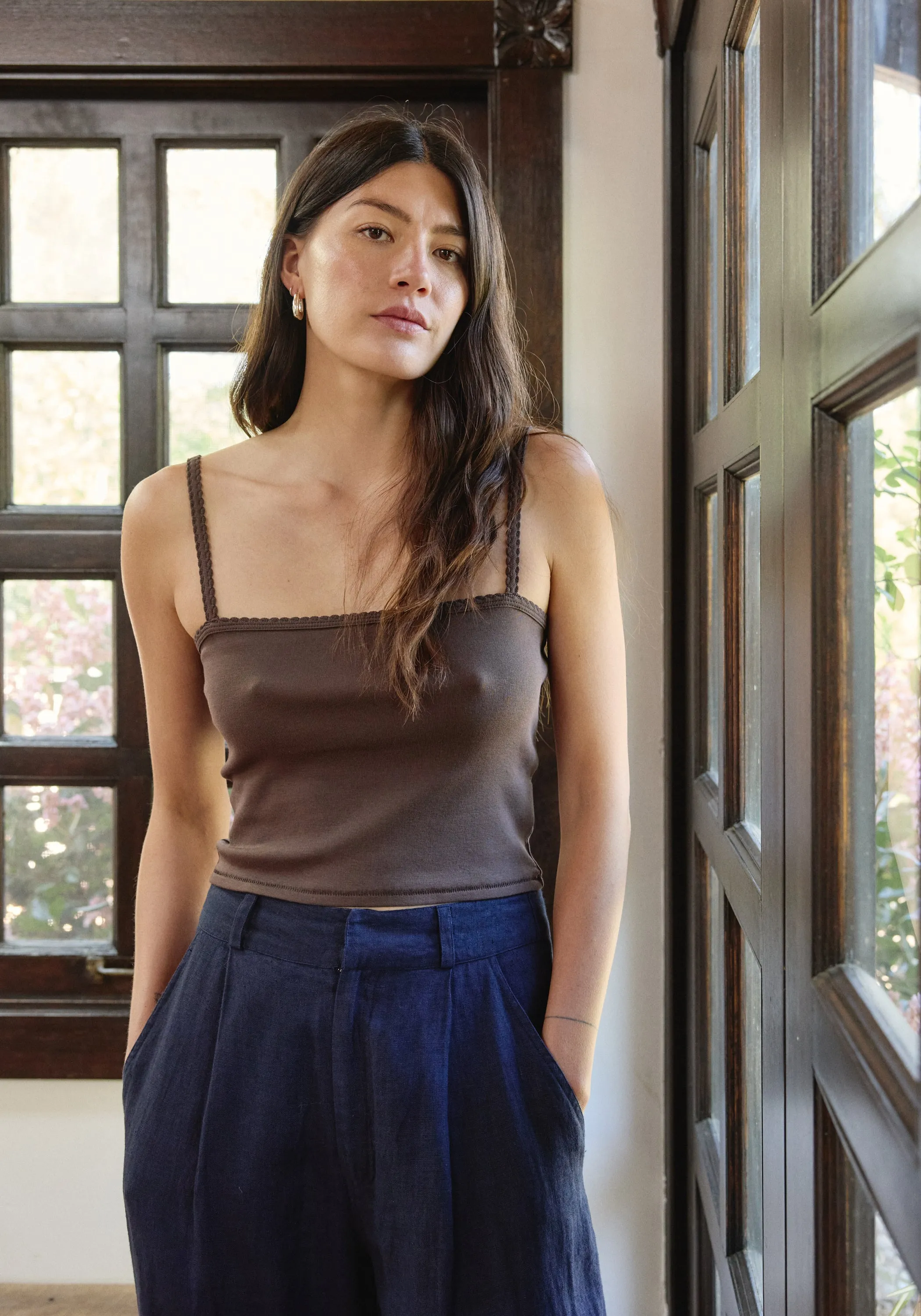 Ari Camisole Walnut sold by First Rite