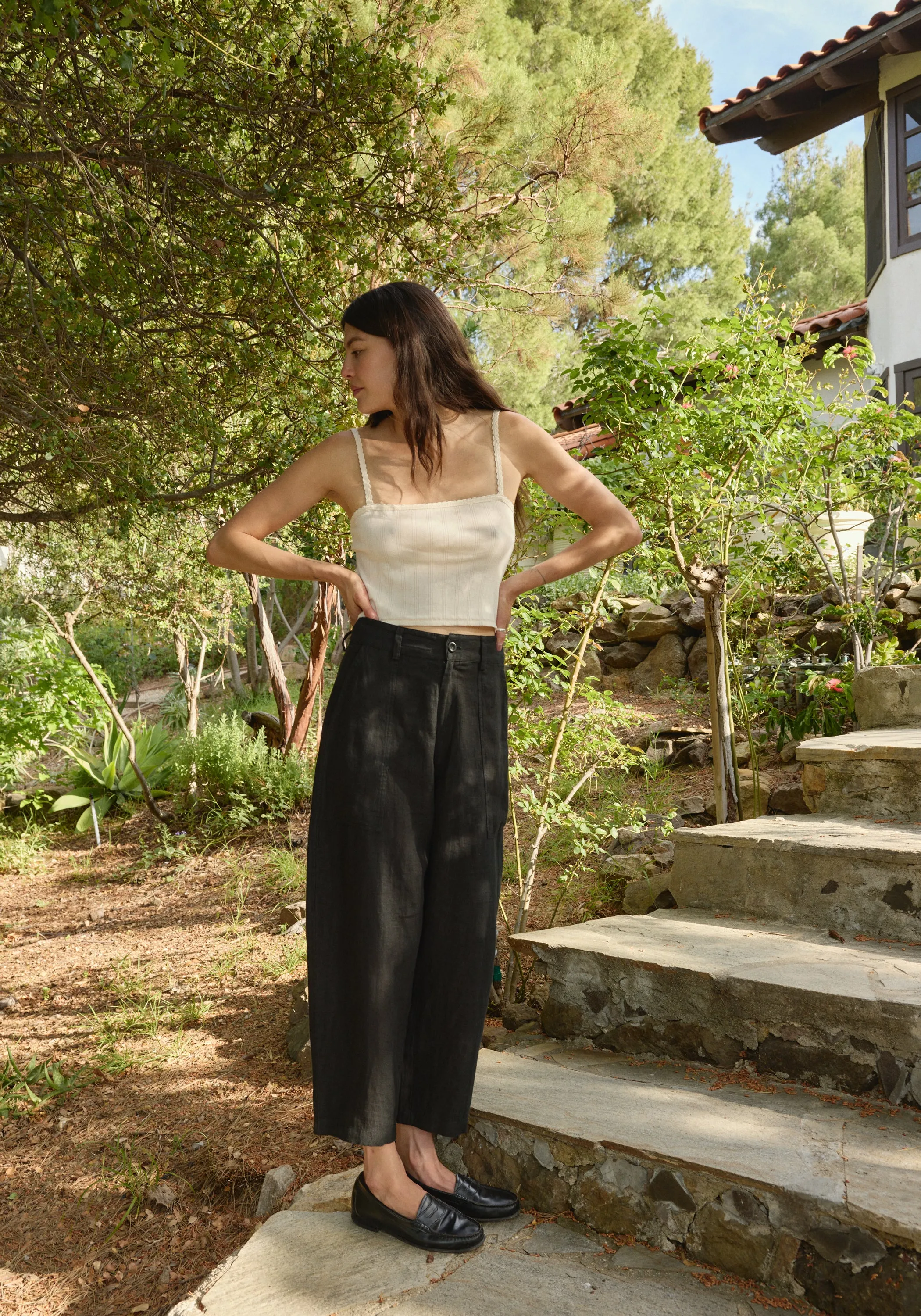 Pointelle Ari Cami Natural sold by First Rite product image thumbnail 3