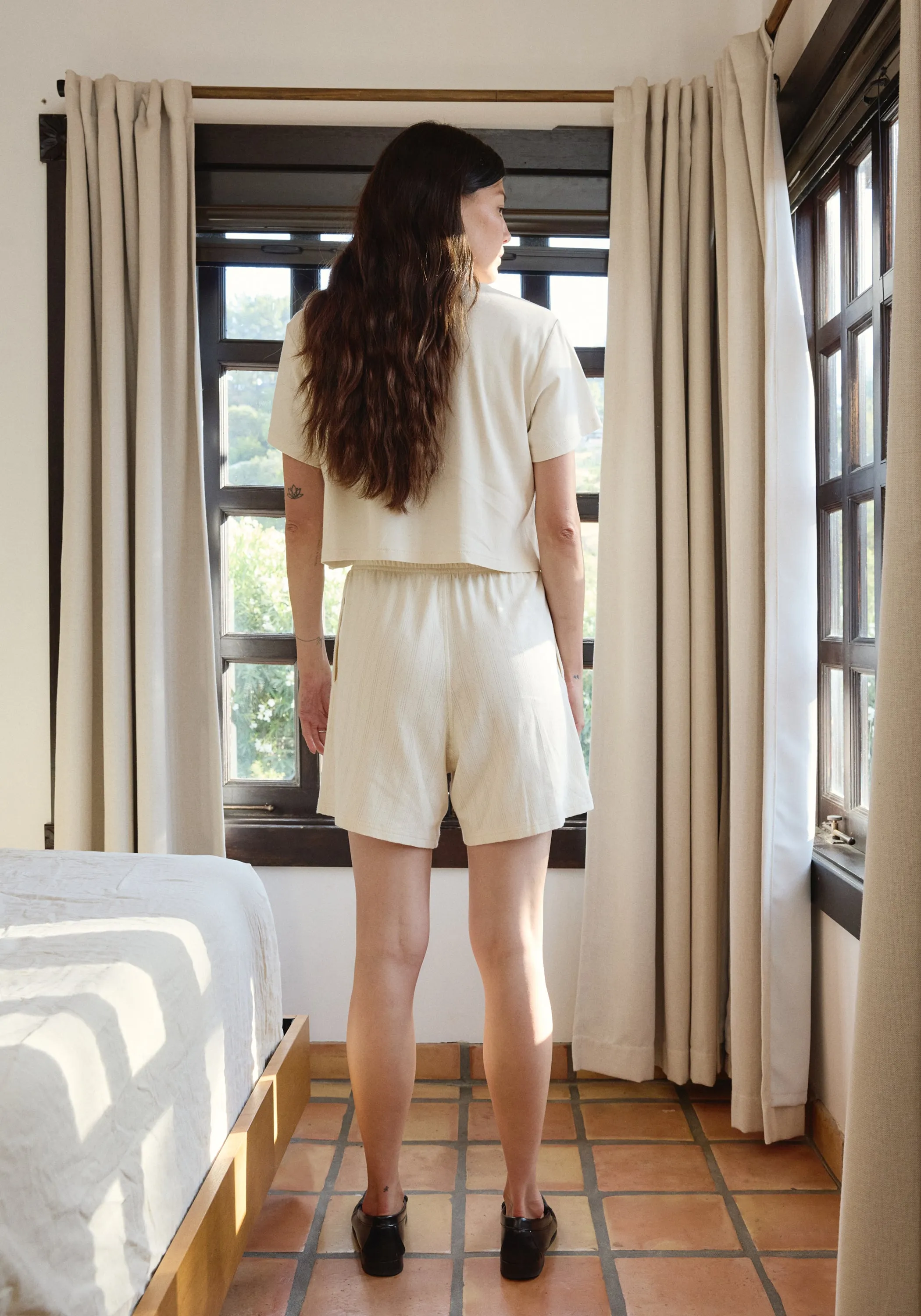 Pointelle Short Salt sold by First Rite product image thumbnail 4