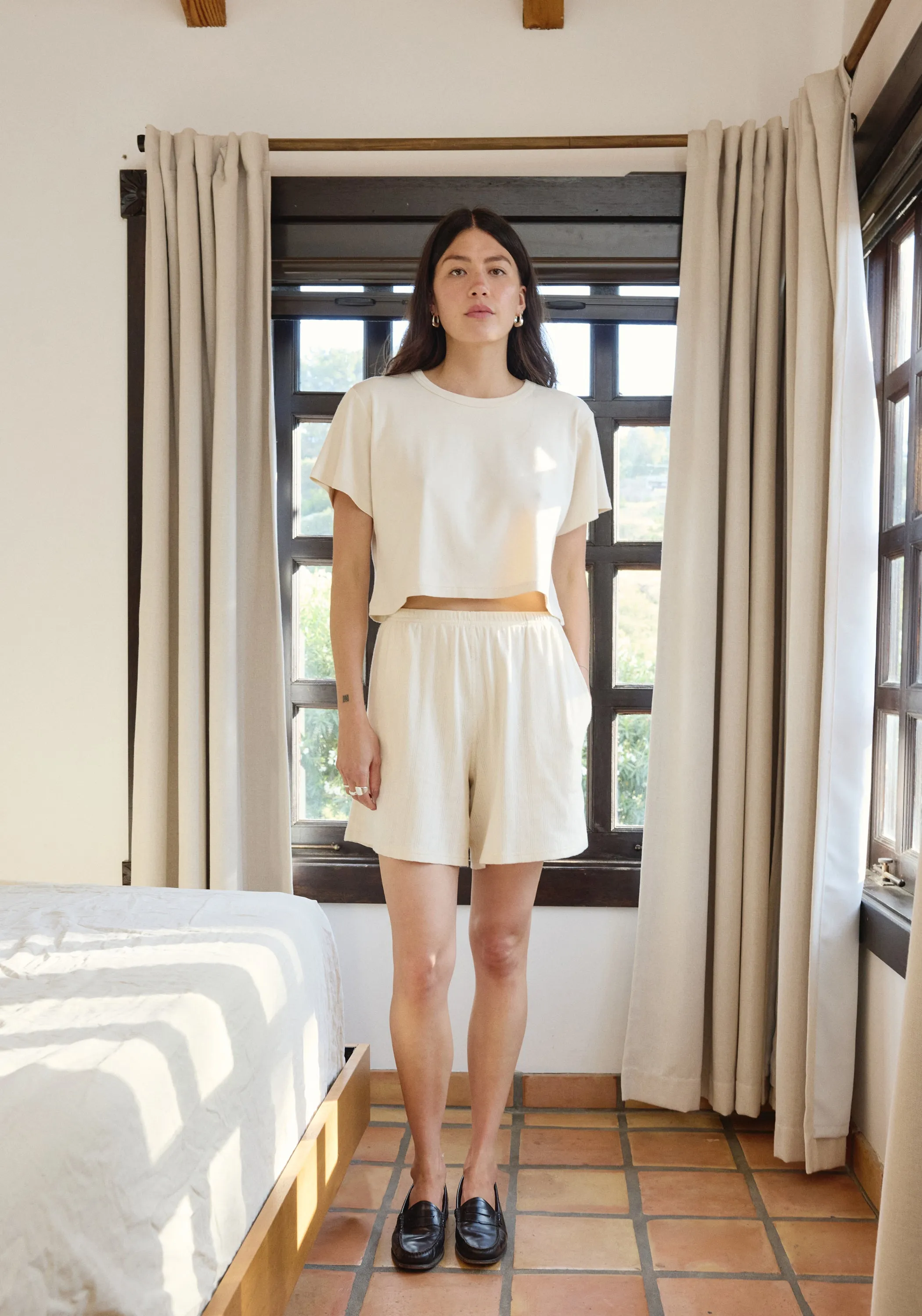 Pointelle Short Salt sold by First Rite product image thumbnail 3