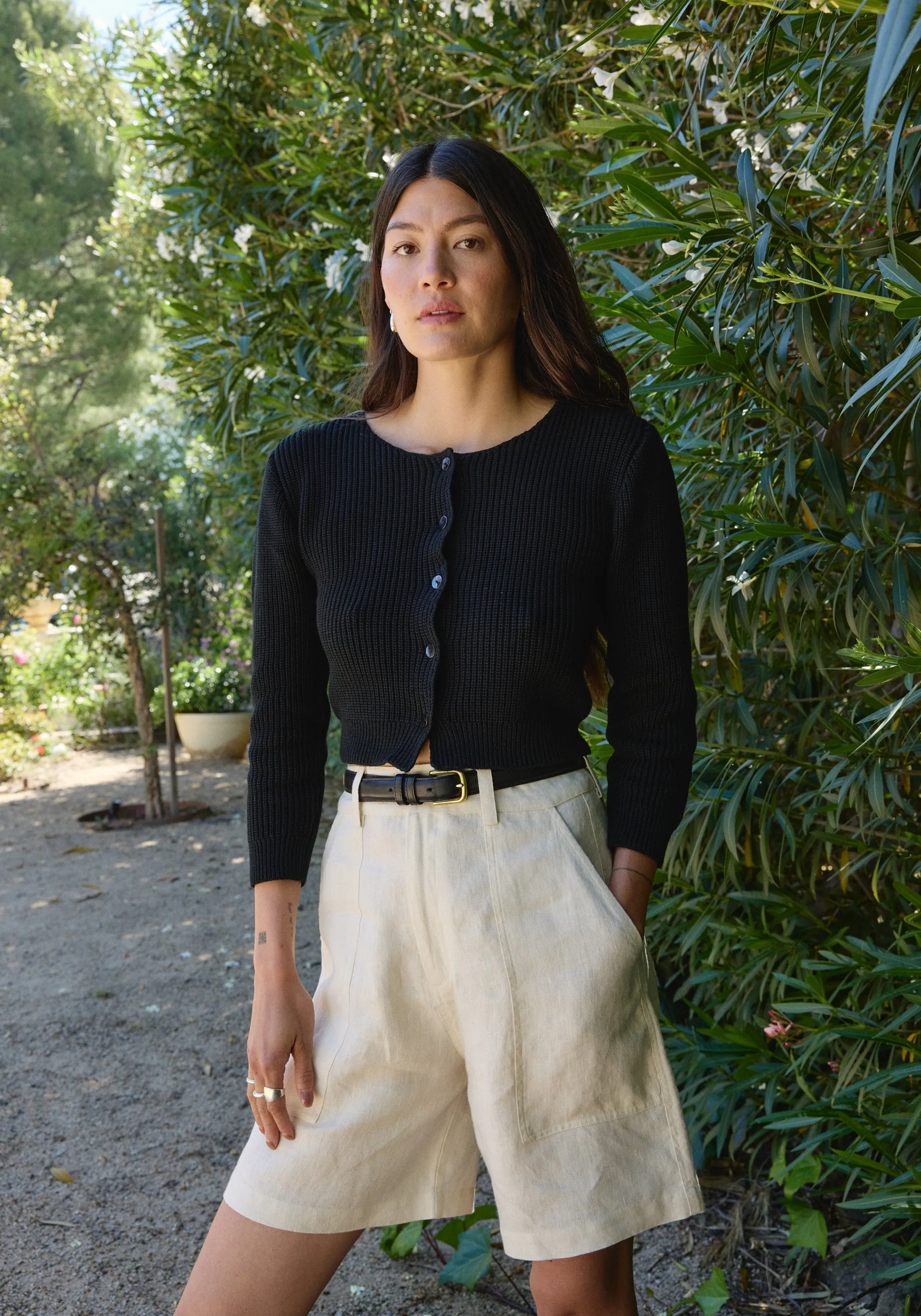 Louise Cardigan Black sold by First Rite